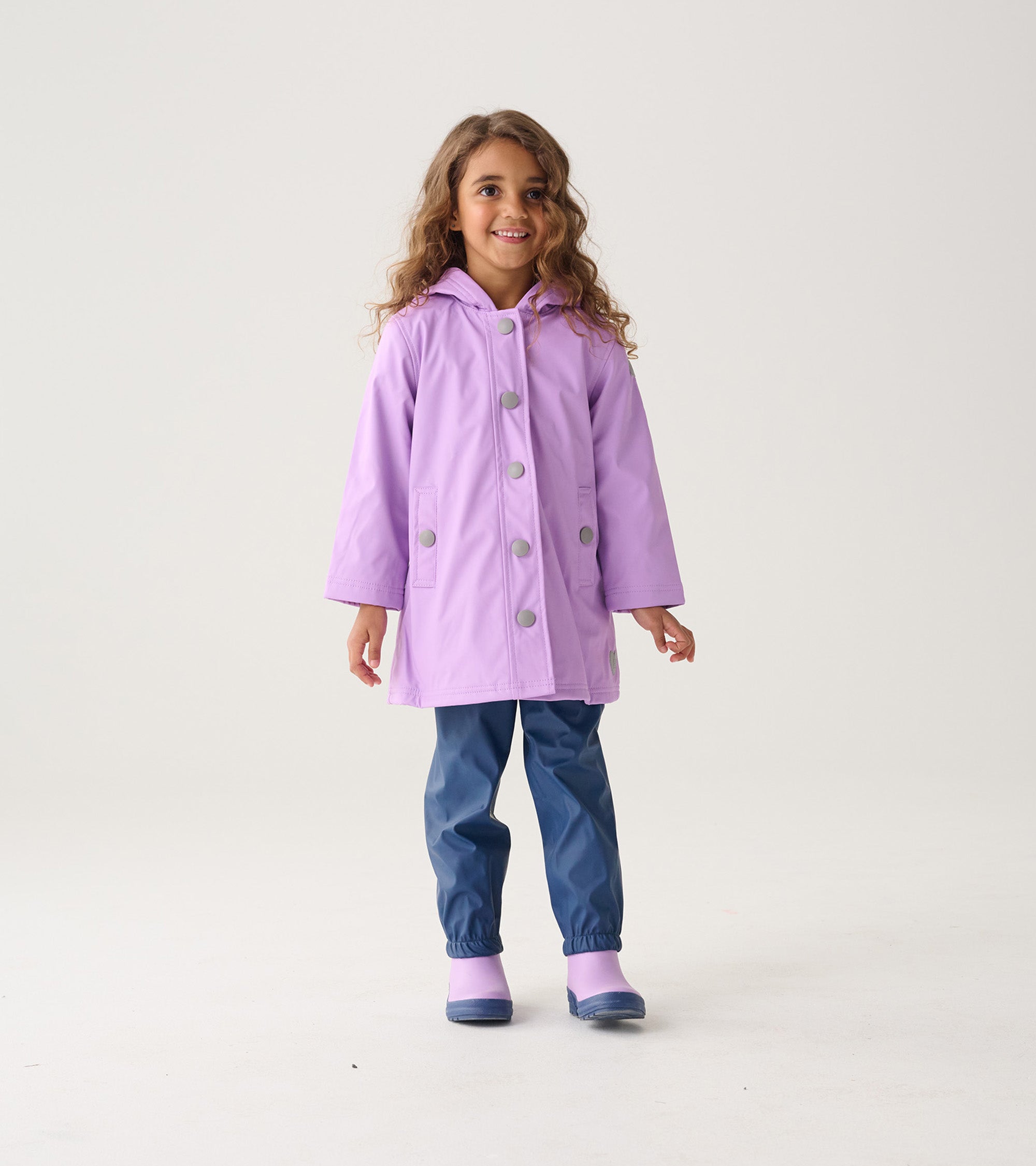 JoJo Maman Bébé UNICORN-REGULAR FIT - Regenjas - navy/blauw JoJo Maman Bébé UNICORN-REGULAR FIT - Regenjas - navy/blauw
