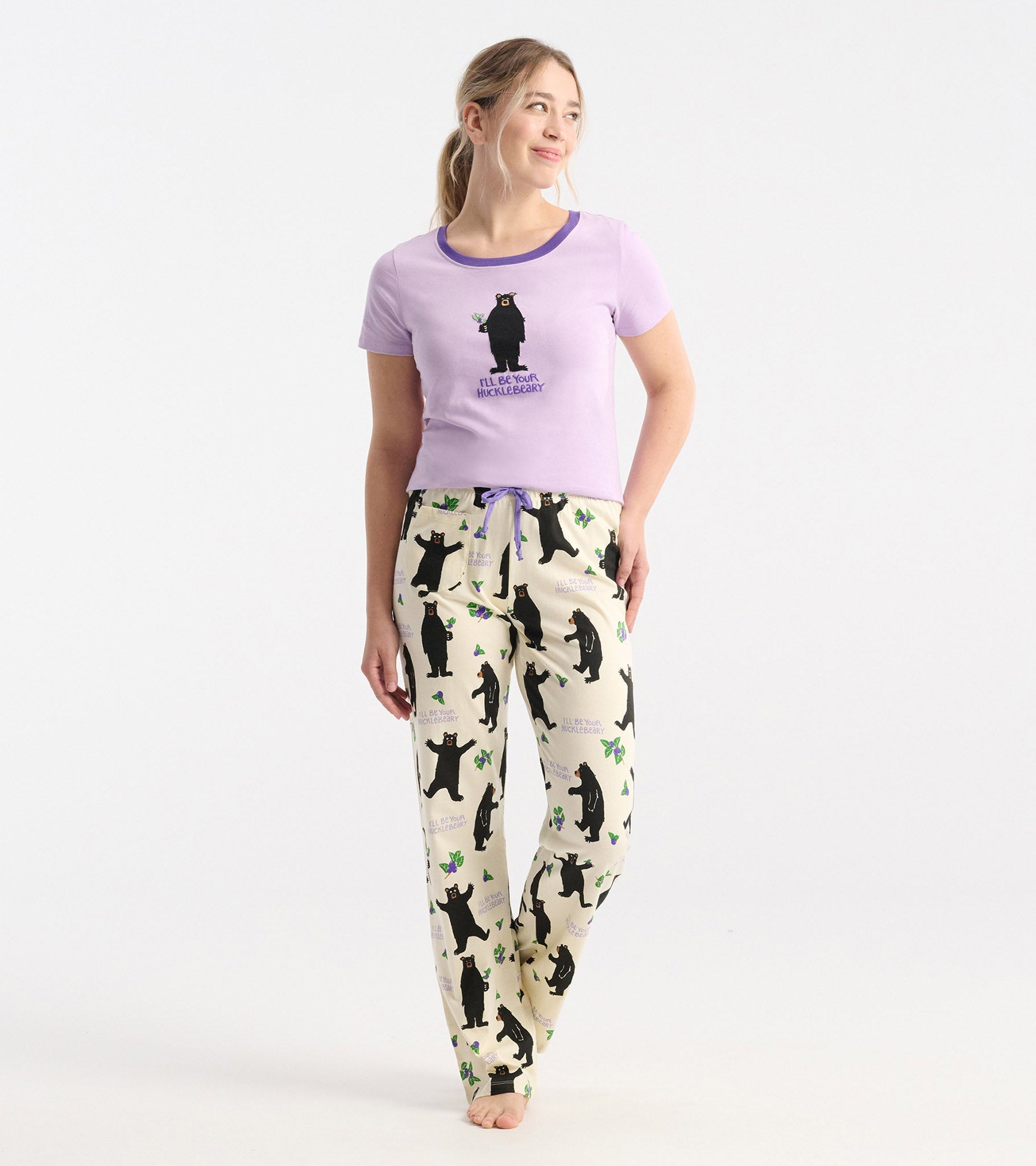 Women's Hucklebeary Pajama Set