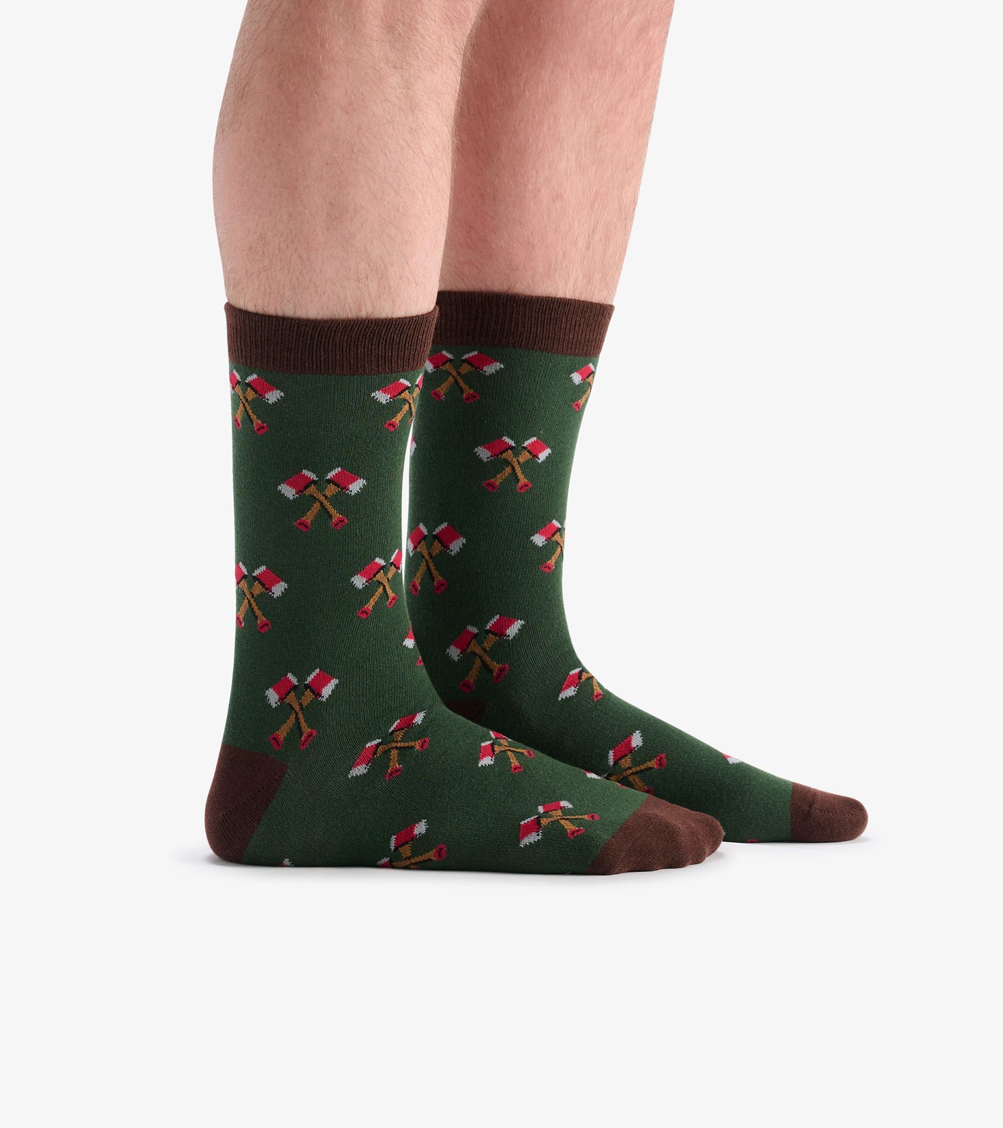 Men's Woodcutters Ale Beer Can Socks