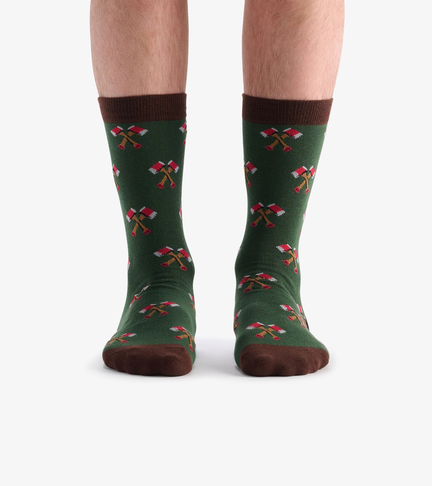 Men's Woodcutters Ale Beer Can Socks