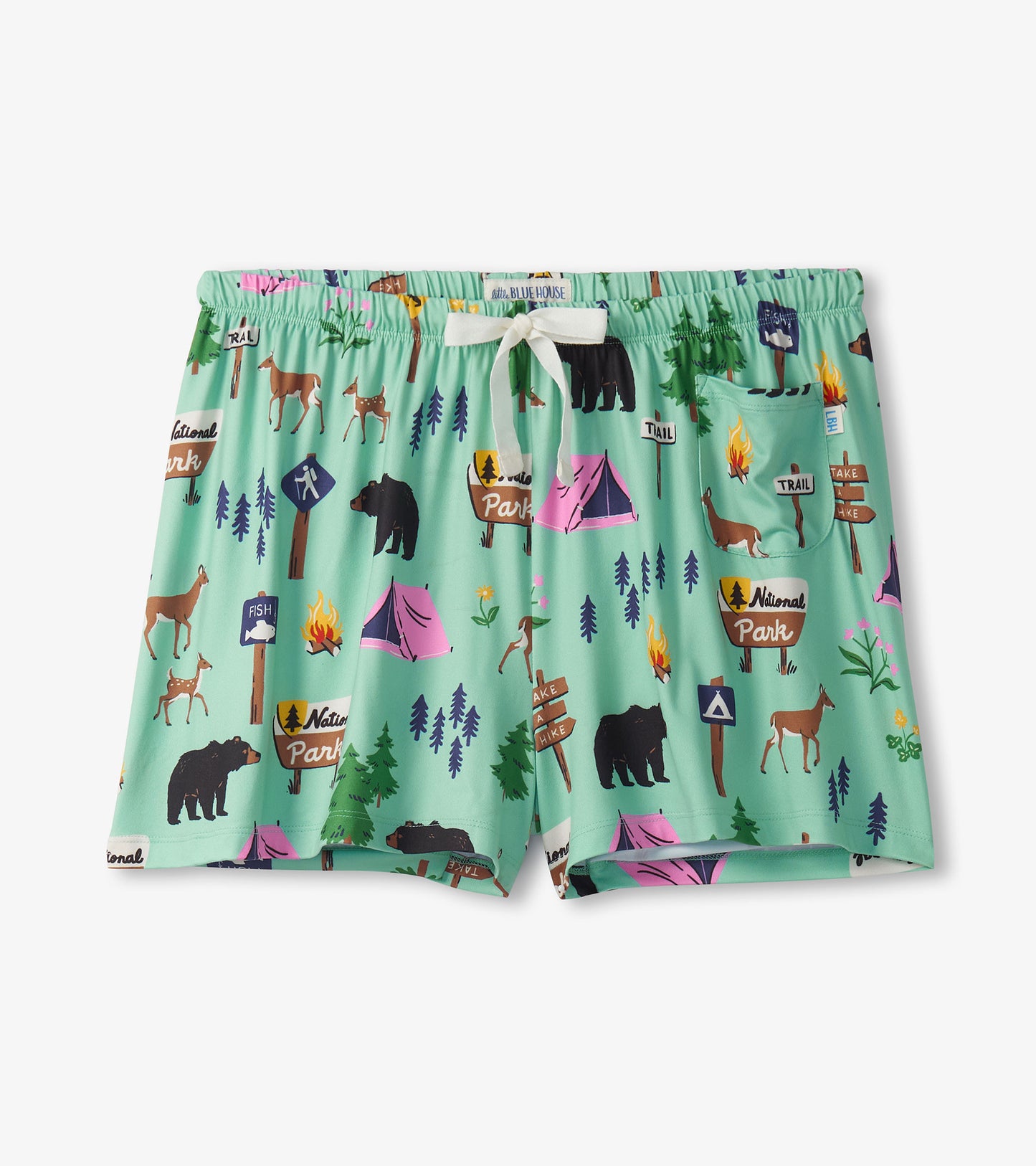 Women's Hiking Trail Polyknit Pajama Shorts