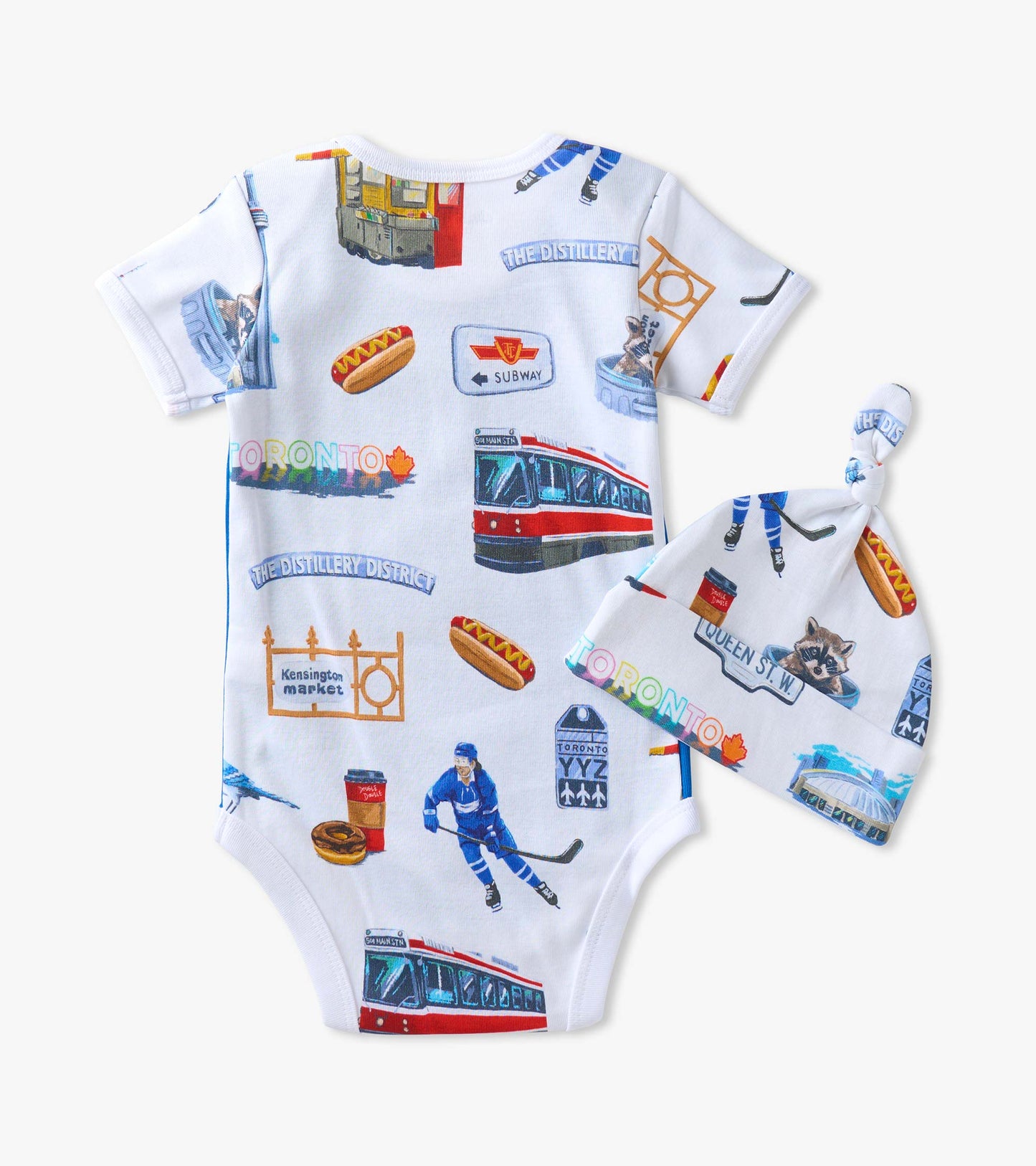 Baby Boys Toronto Bodysuit with Hat