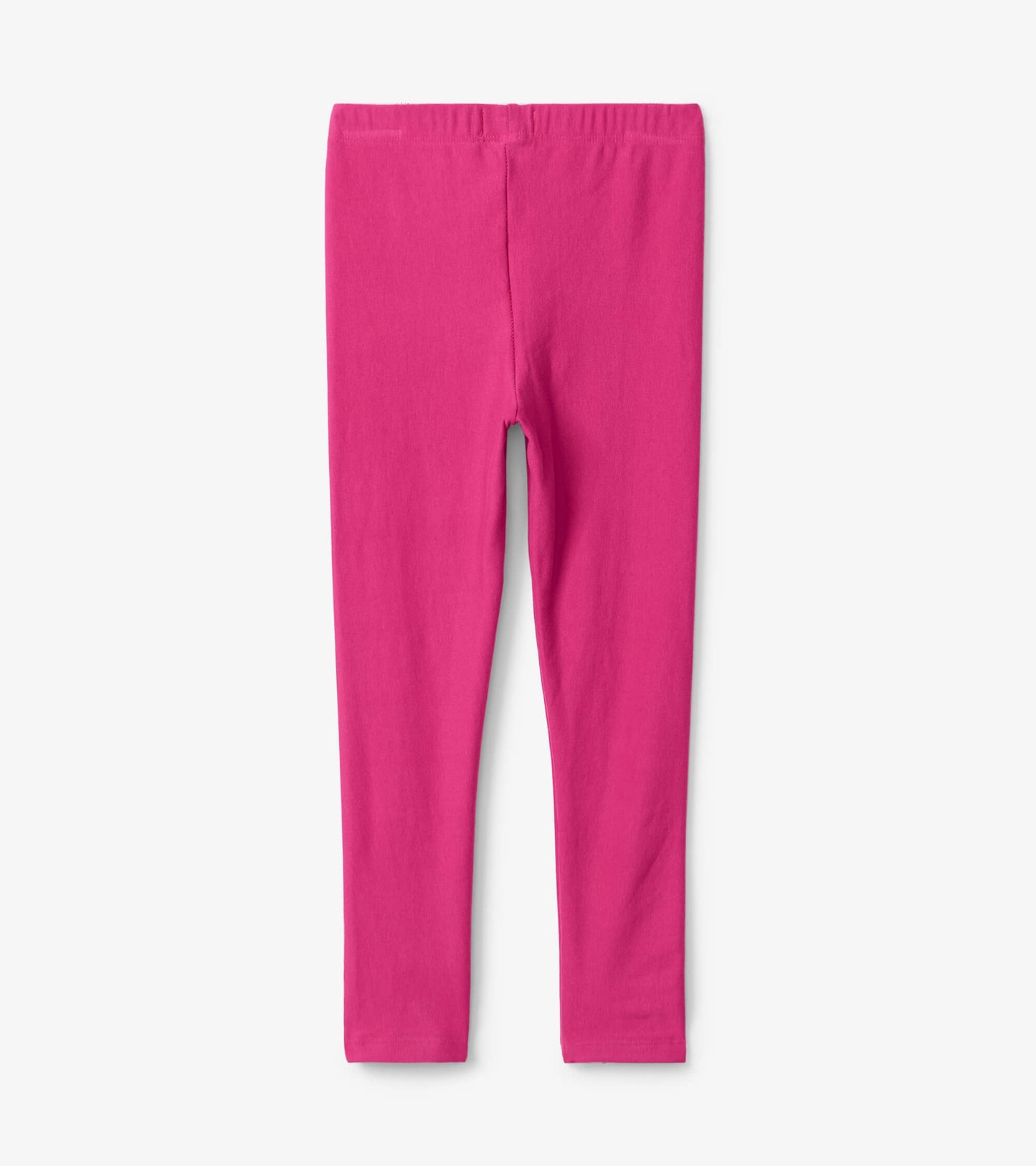 Magenta cozy leggings with an elastic waistband, designed for comfort and flexibility.