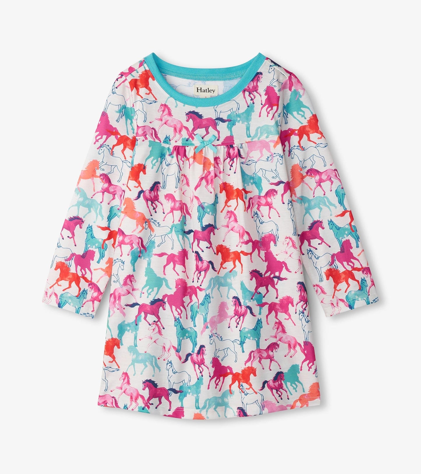 Girls Pretty Horses Nightgown