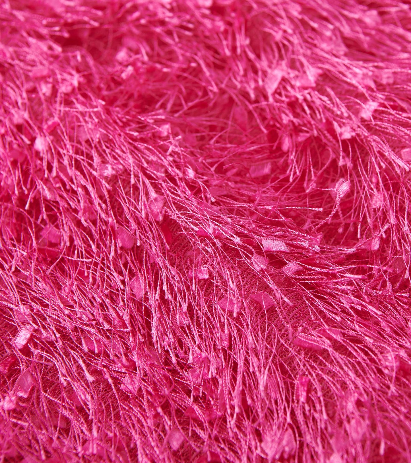 Fluffy knit sweater in vibrant rose violet with a textured, soft finish, ideal for girls.