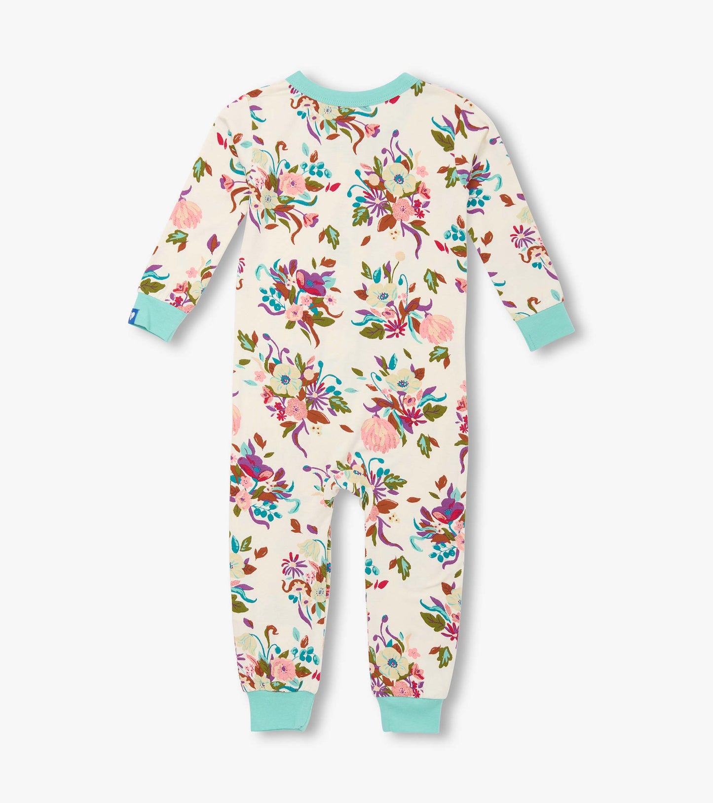 Baby Girls Fall Floral Bamboo Sleeper