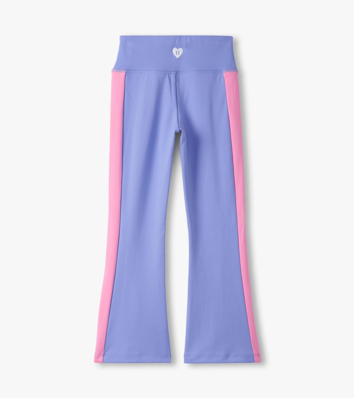 Girls Purple Active Flared Pants