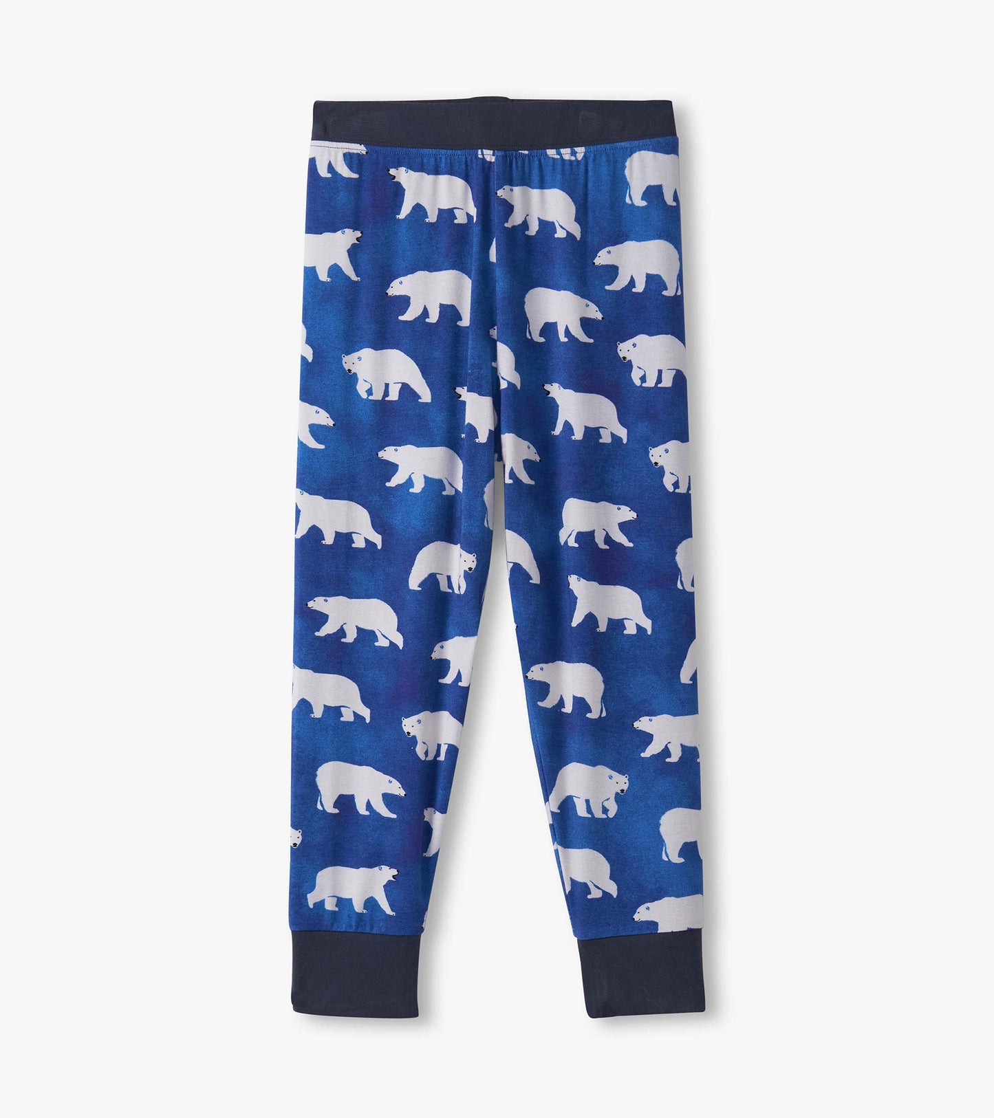 Boys Midnight Polar Bear Bamboo Pajama Set