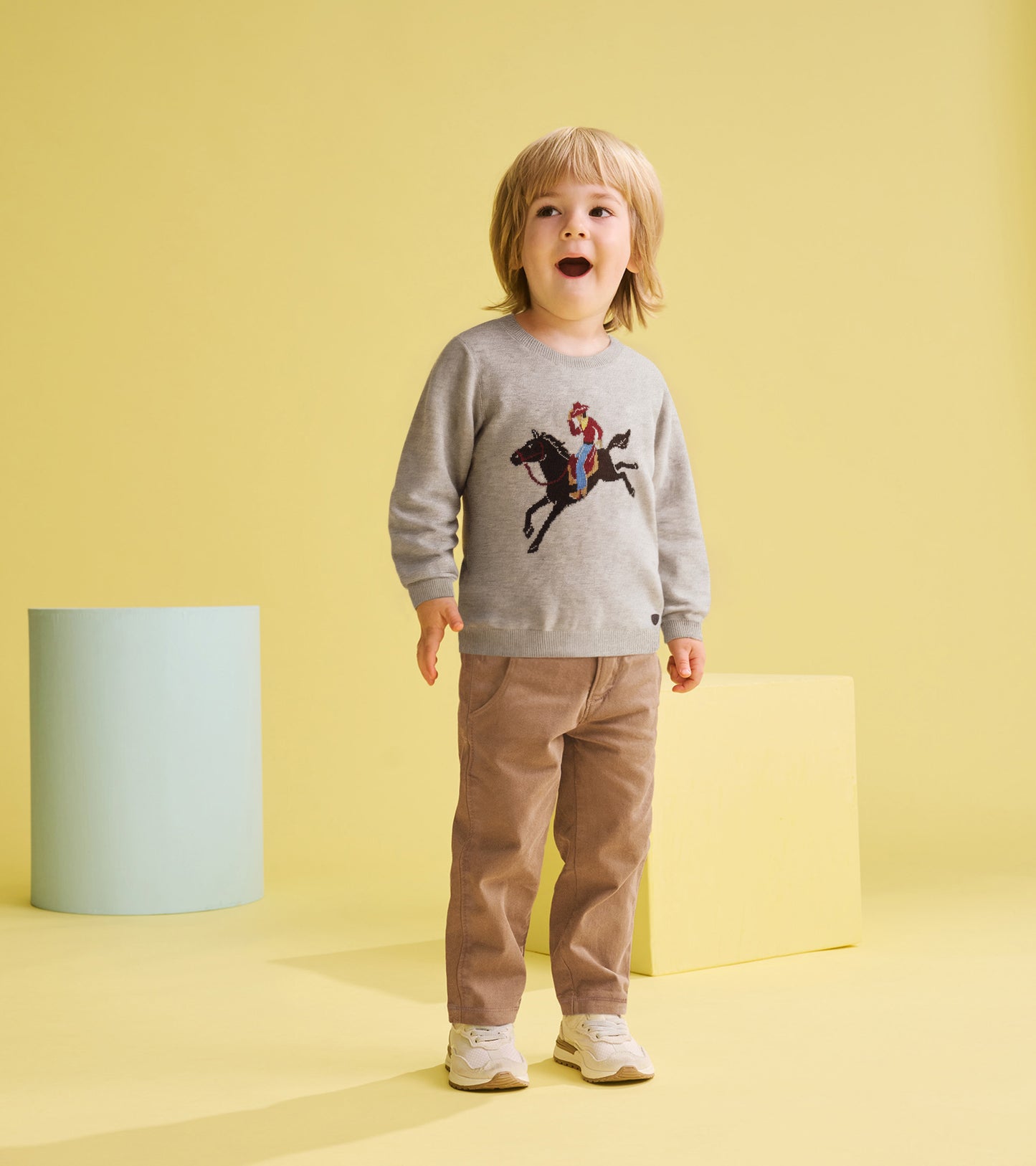 Baby & Toddler Boys Ranch Crew Neck Sweater