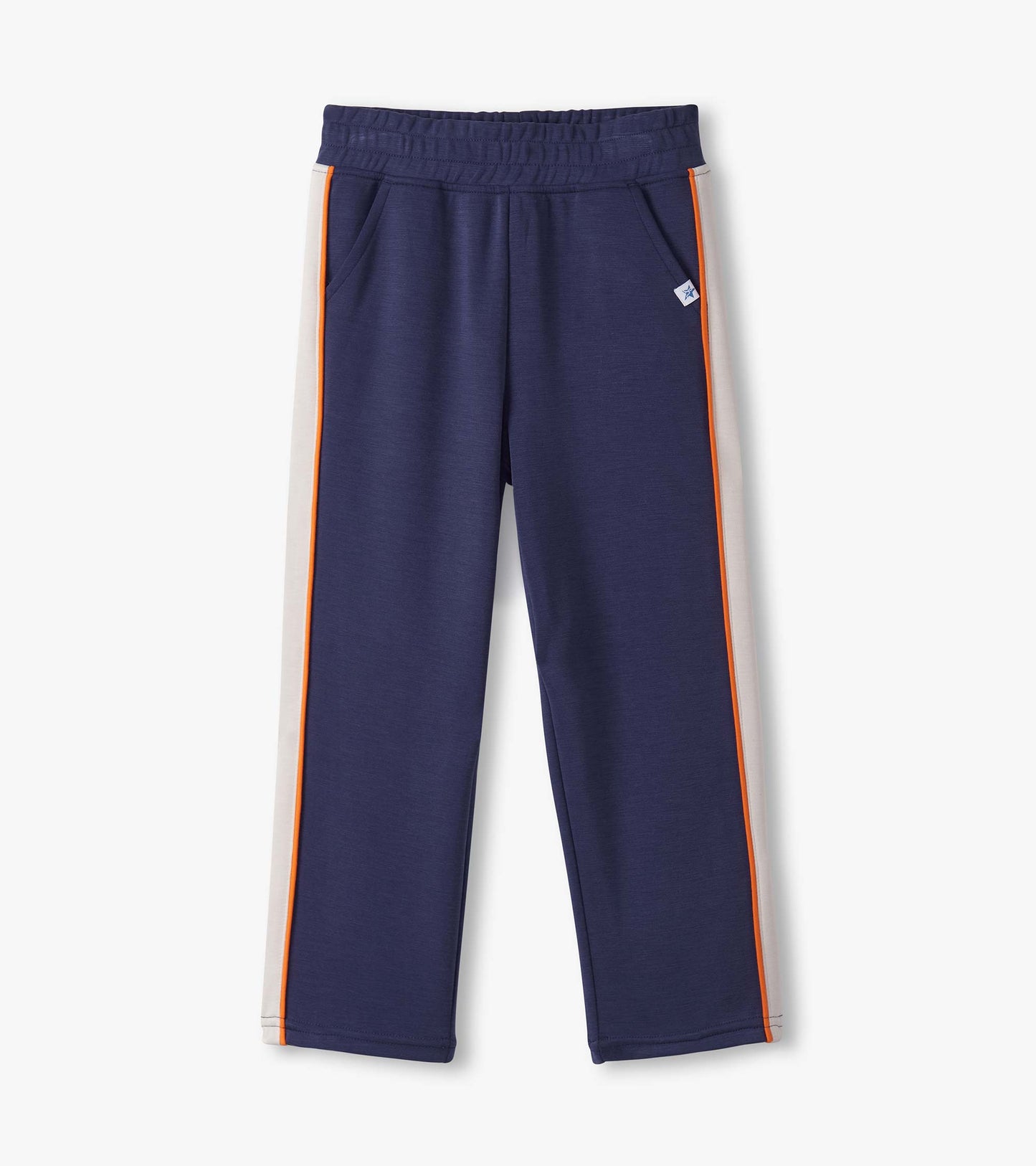 Boys Navy Athletic Pants