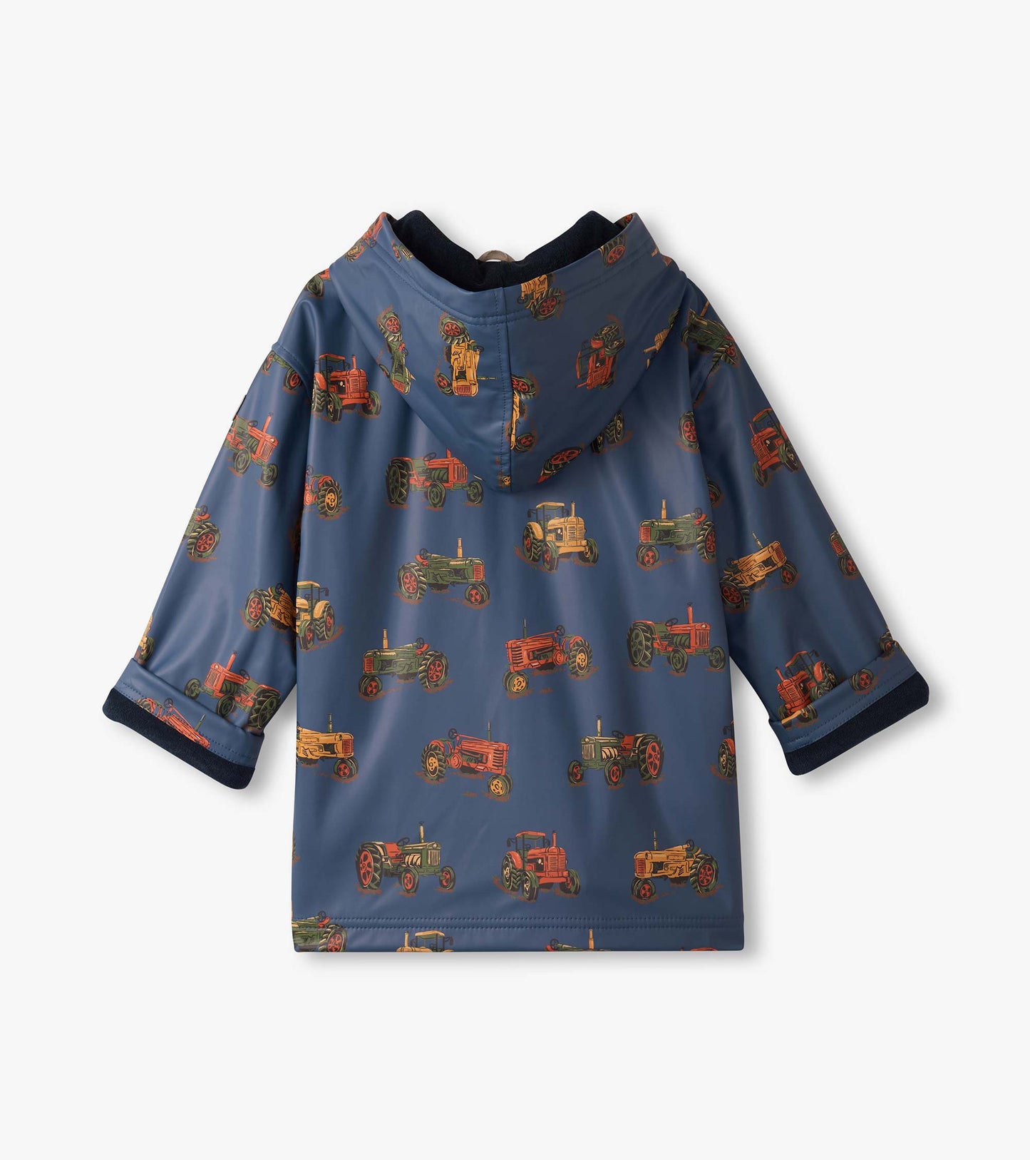Boys Landscape Tractors Zip-UP Rain Jacket