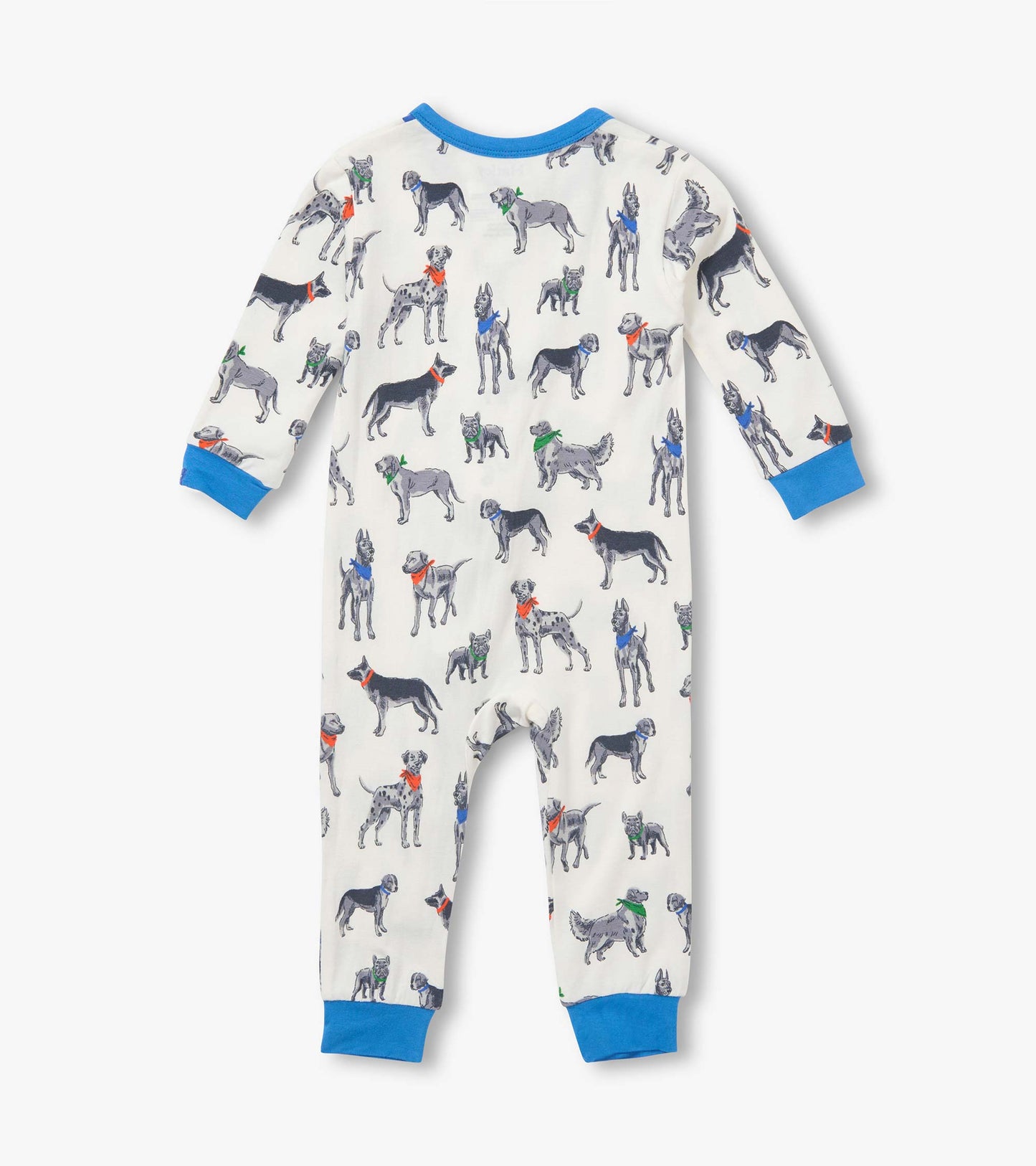 Baby Boys Bandana Dogs Bamboo Sleeper