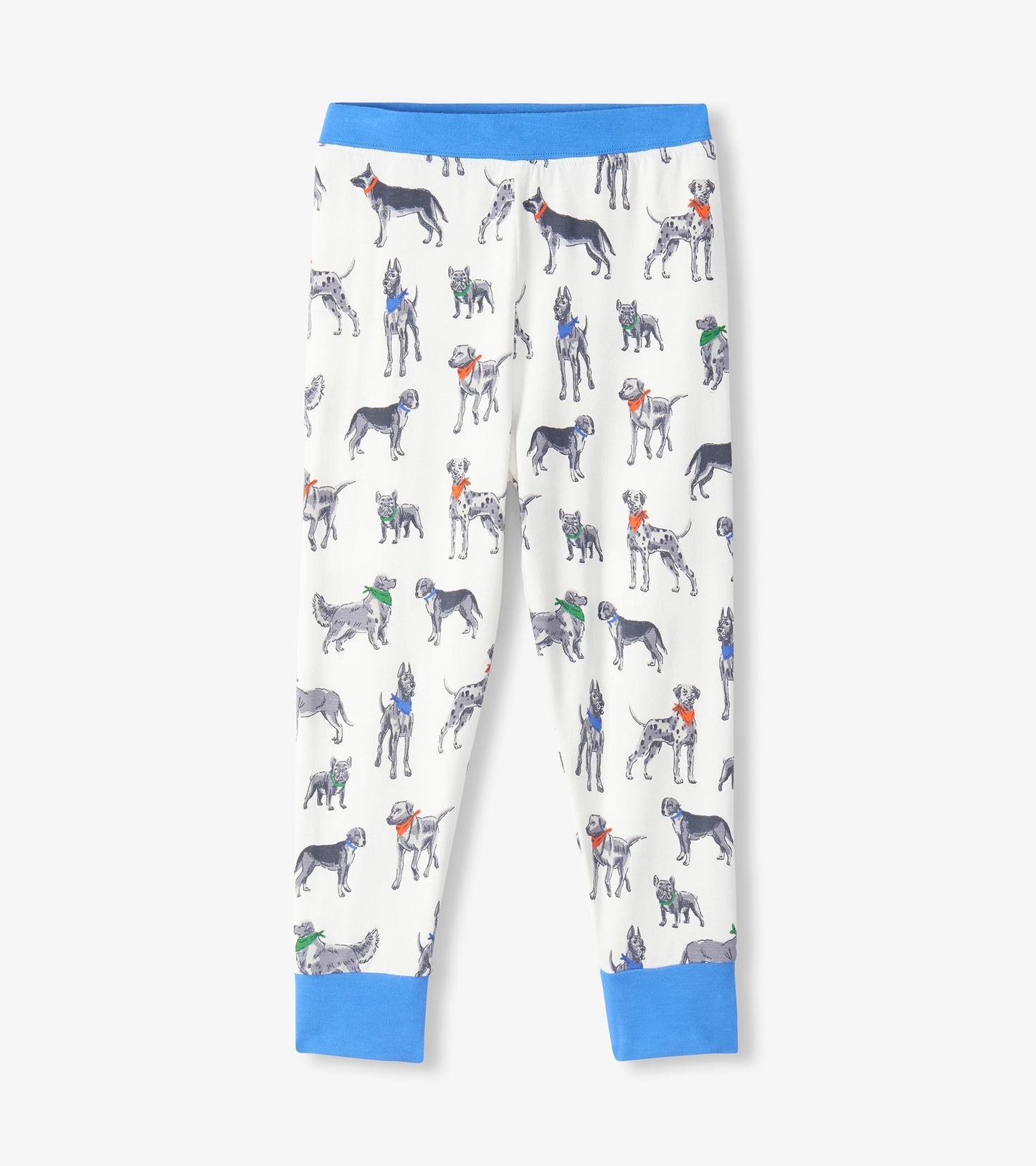 Boys Grey Dogs Pajama Set
