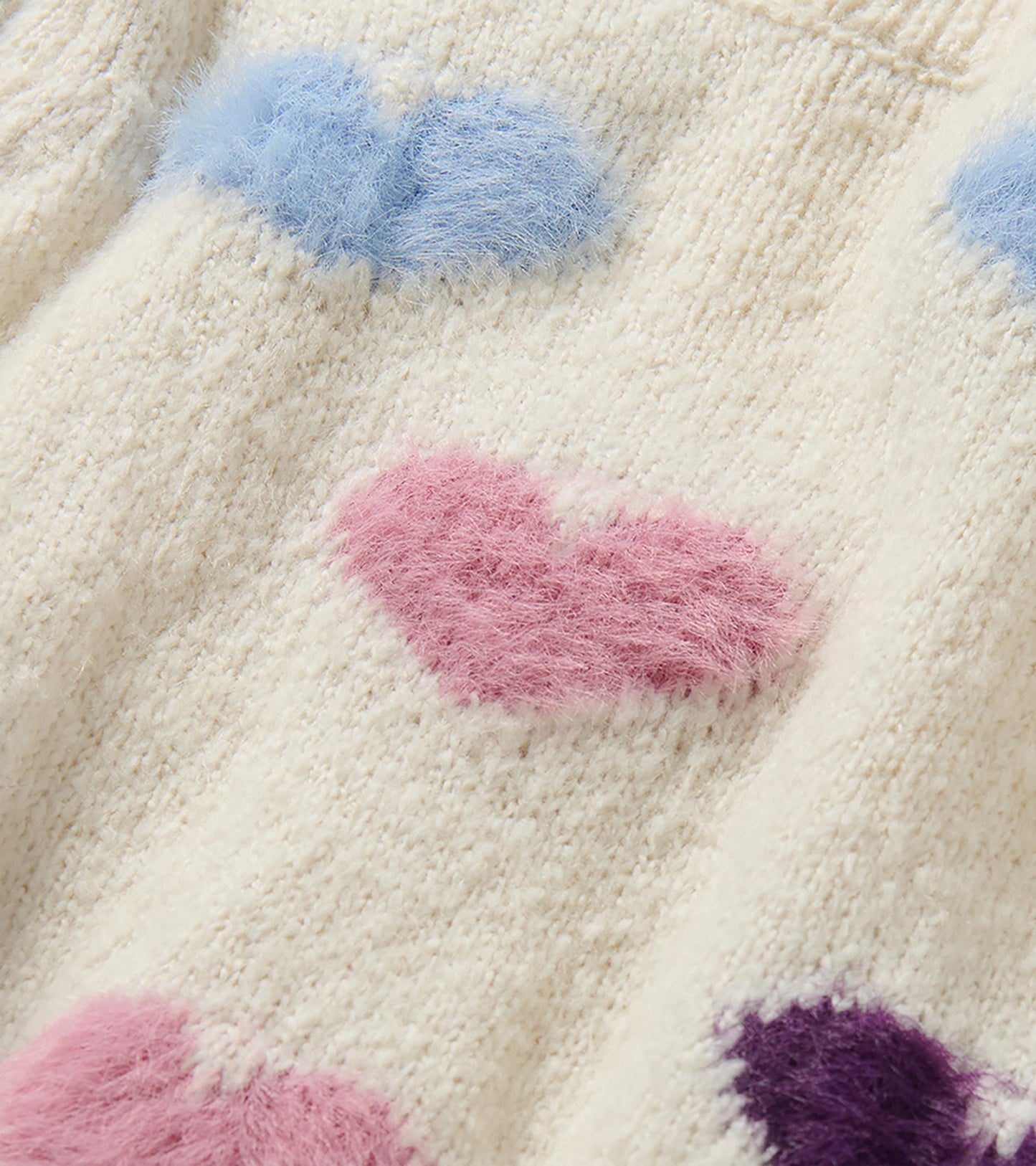 Baby & Toddler Girls Pretty Hearts Sweater