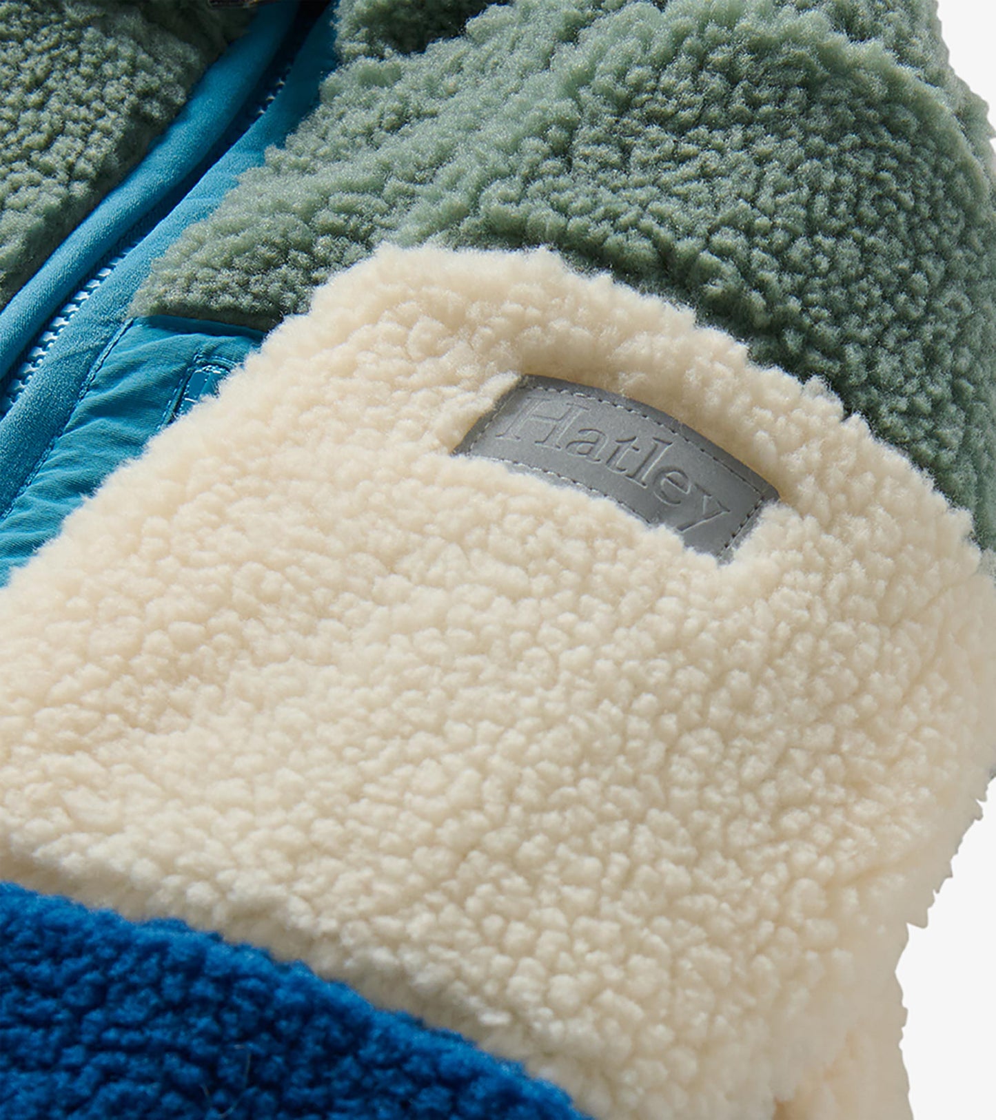 Boys Limoges Colorblock Faux Sherpa Jacket