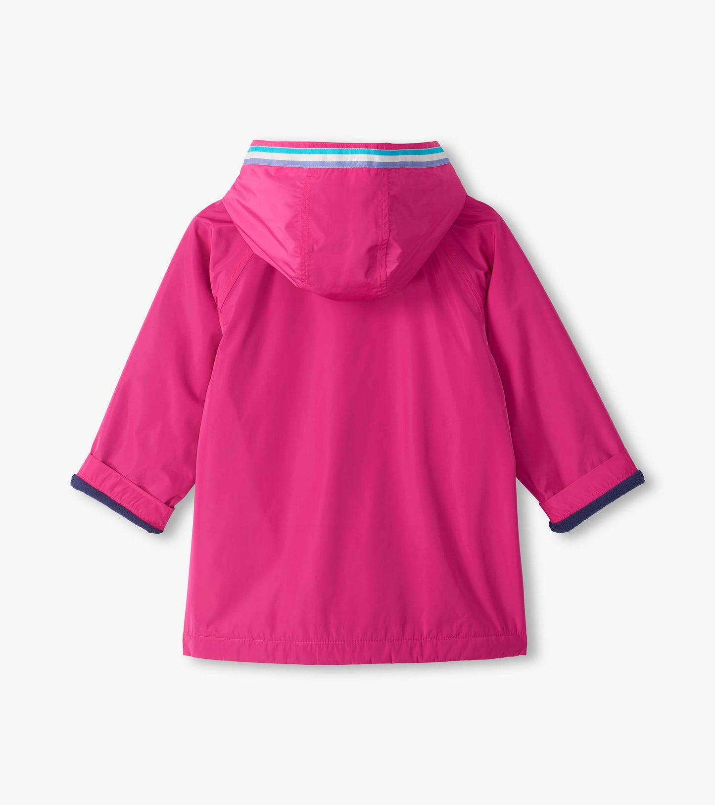 Girls Very Berry Fleece Lined Swing Rain Jacket