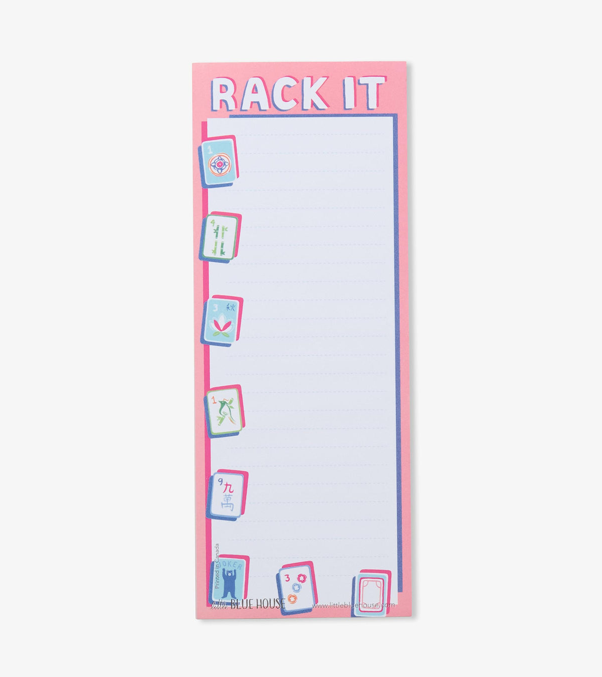 Rack It Magnetic Notepad