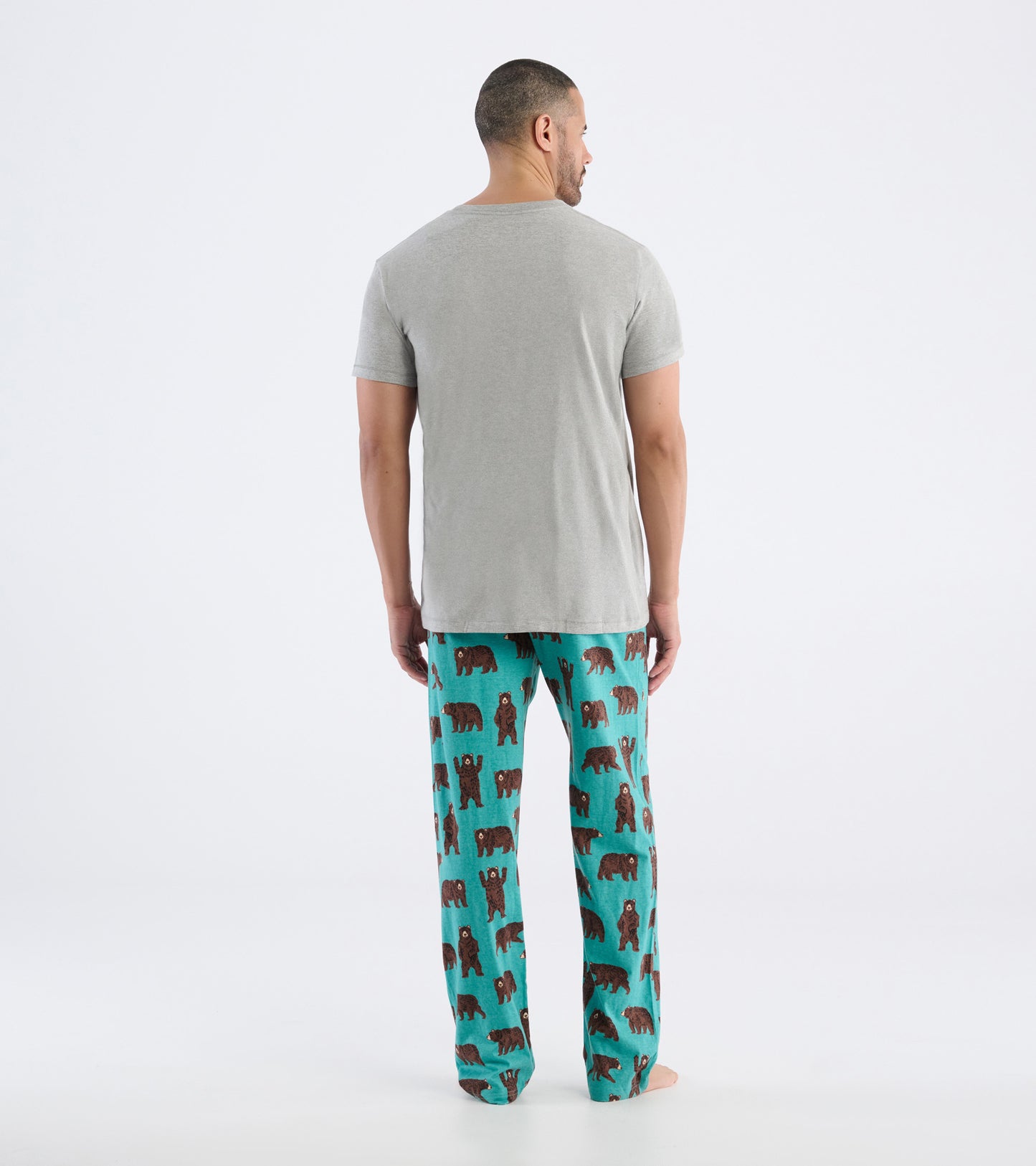 Men's Brown Bears Man Pants