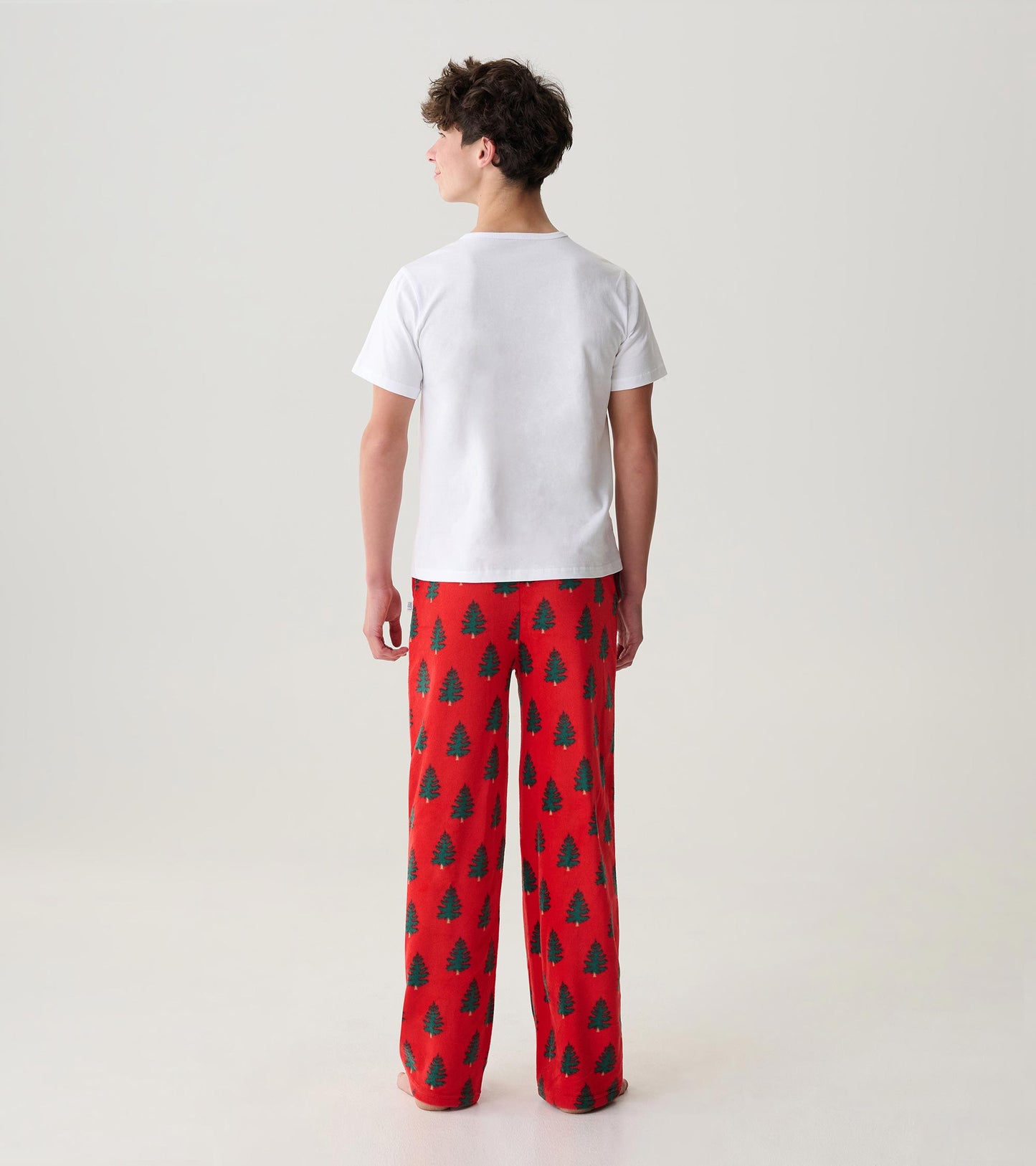 Teen Trees On Red Polar Pants