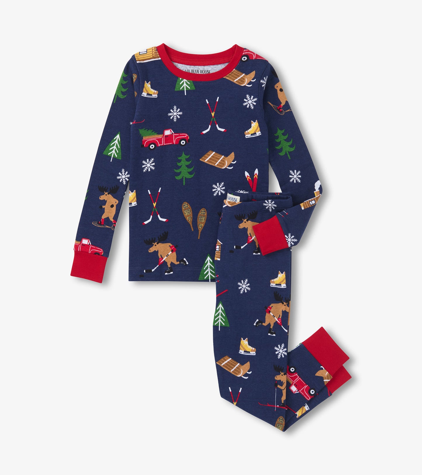 Kids Winter Cabin Pajama Set