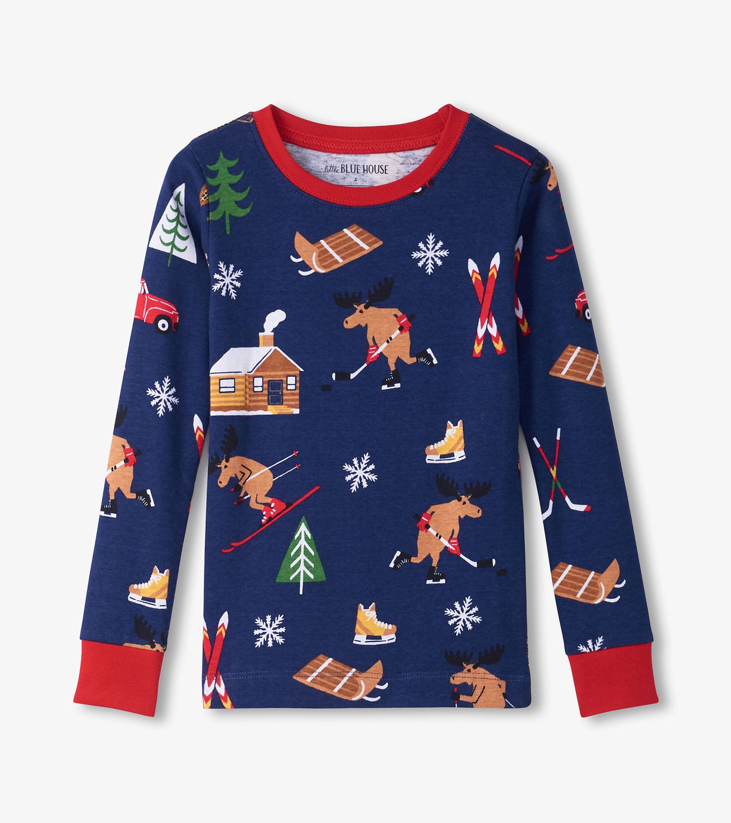 Kids Winter Cabin Pajama Set