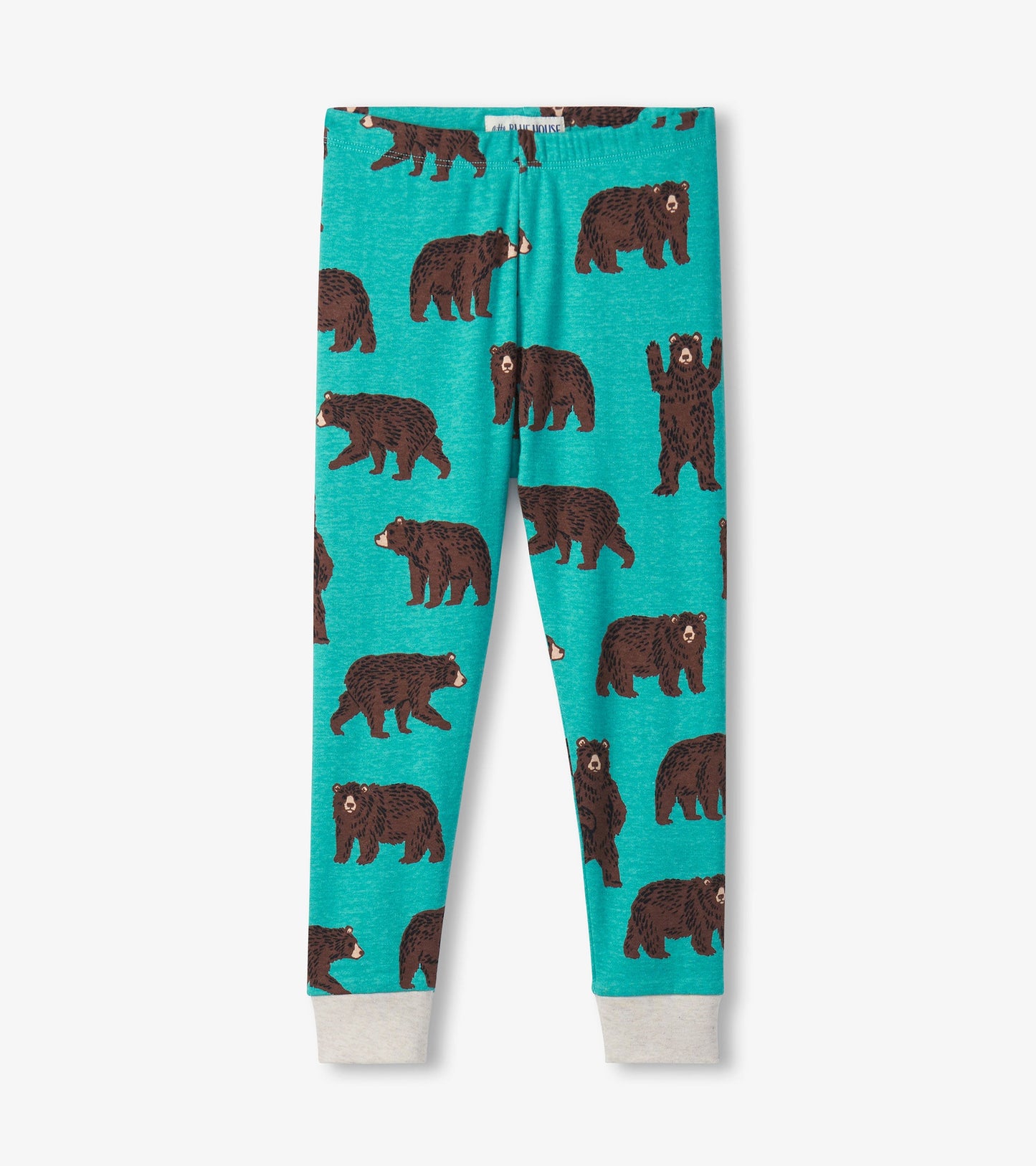 Kids Brown Bears Pajama Set