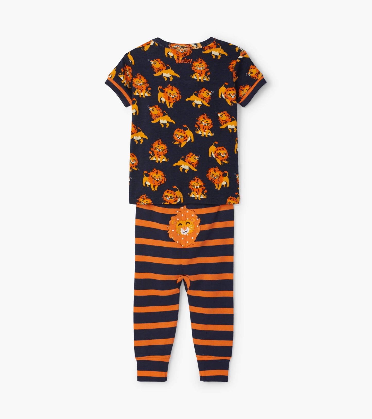 Little Cubs Organic Cotton Baby Short Sleeve Pajama Set
