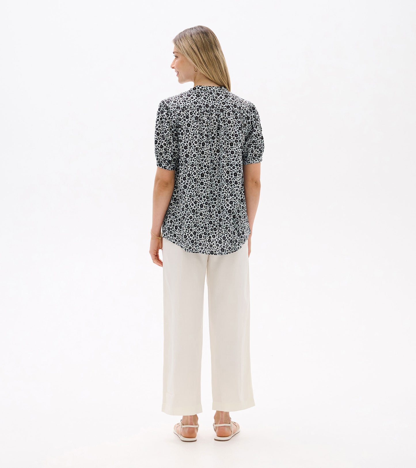 Ivy Blouse - Mini Fresh Flowers