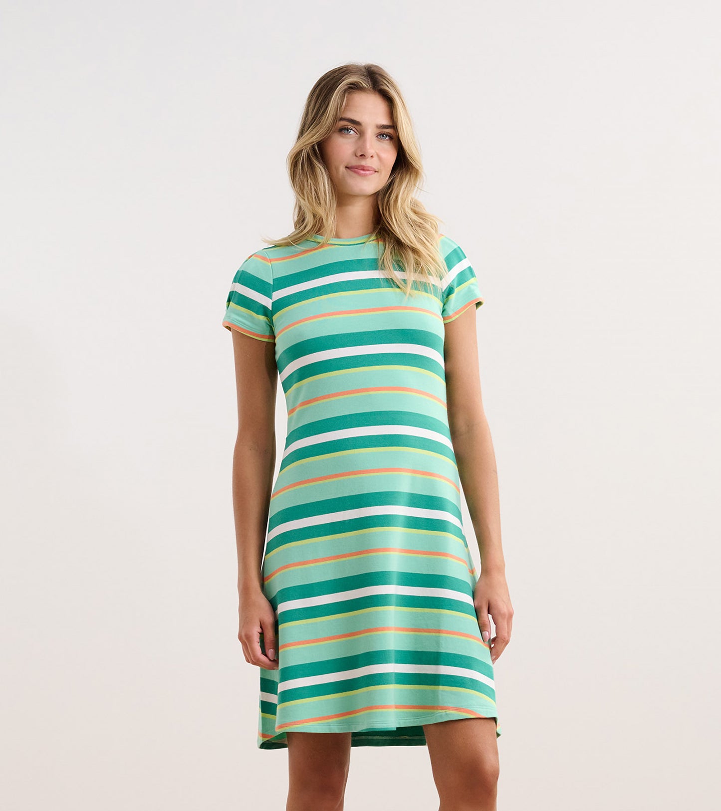 Sienna Dress - Beveled Glass Stripes