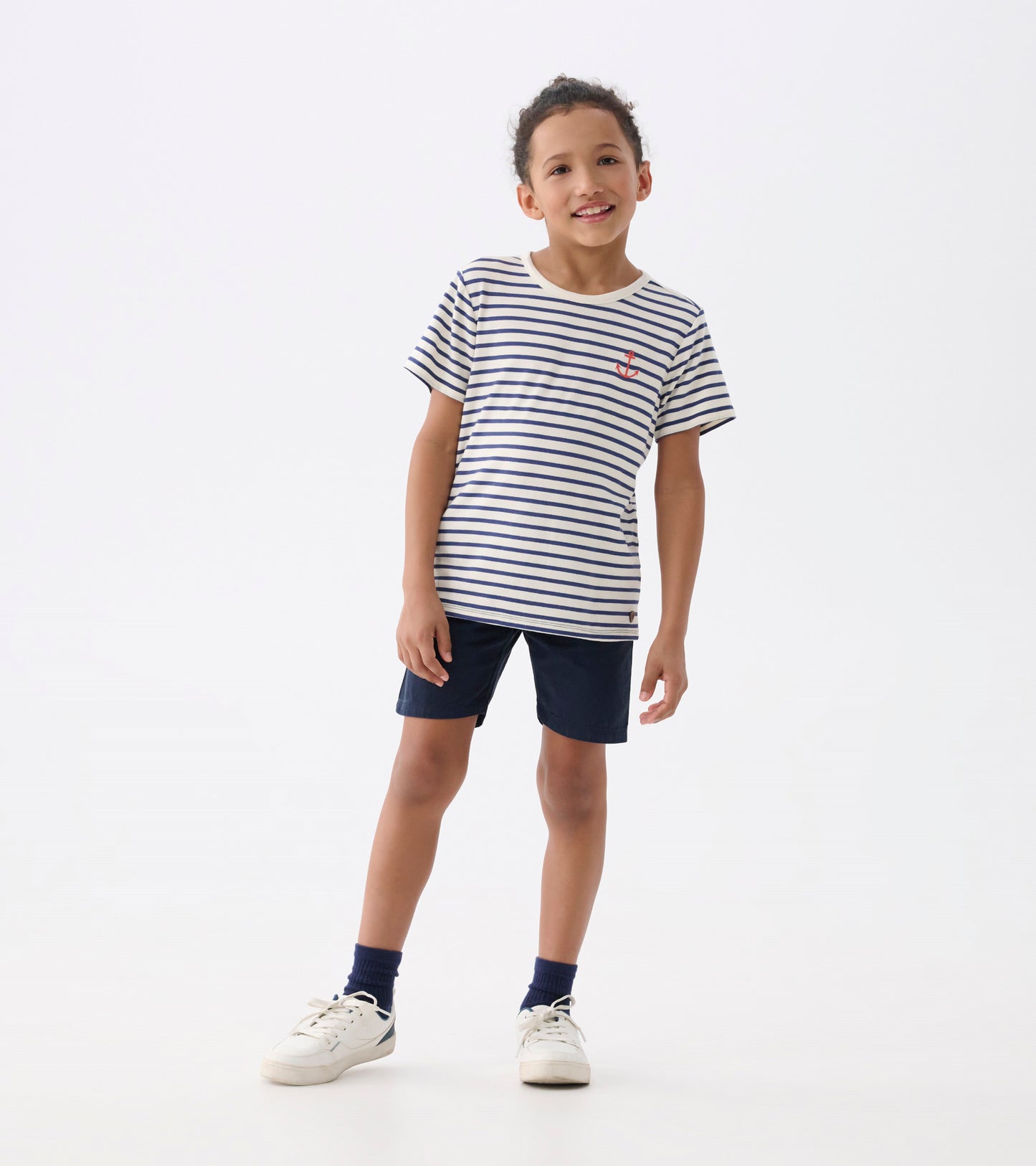 Boys Indigo Bamboo Tee
