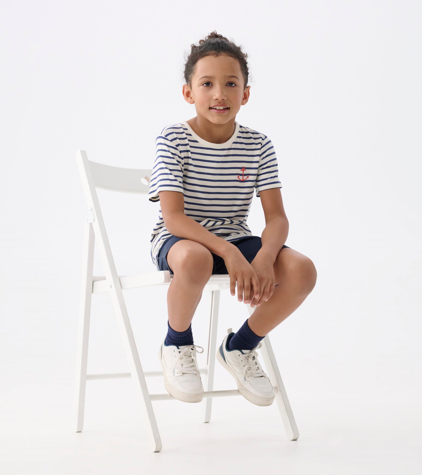 Boys Indigo Bamboo Tee