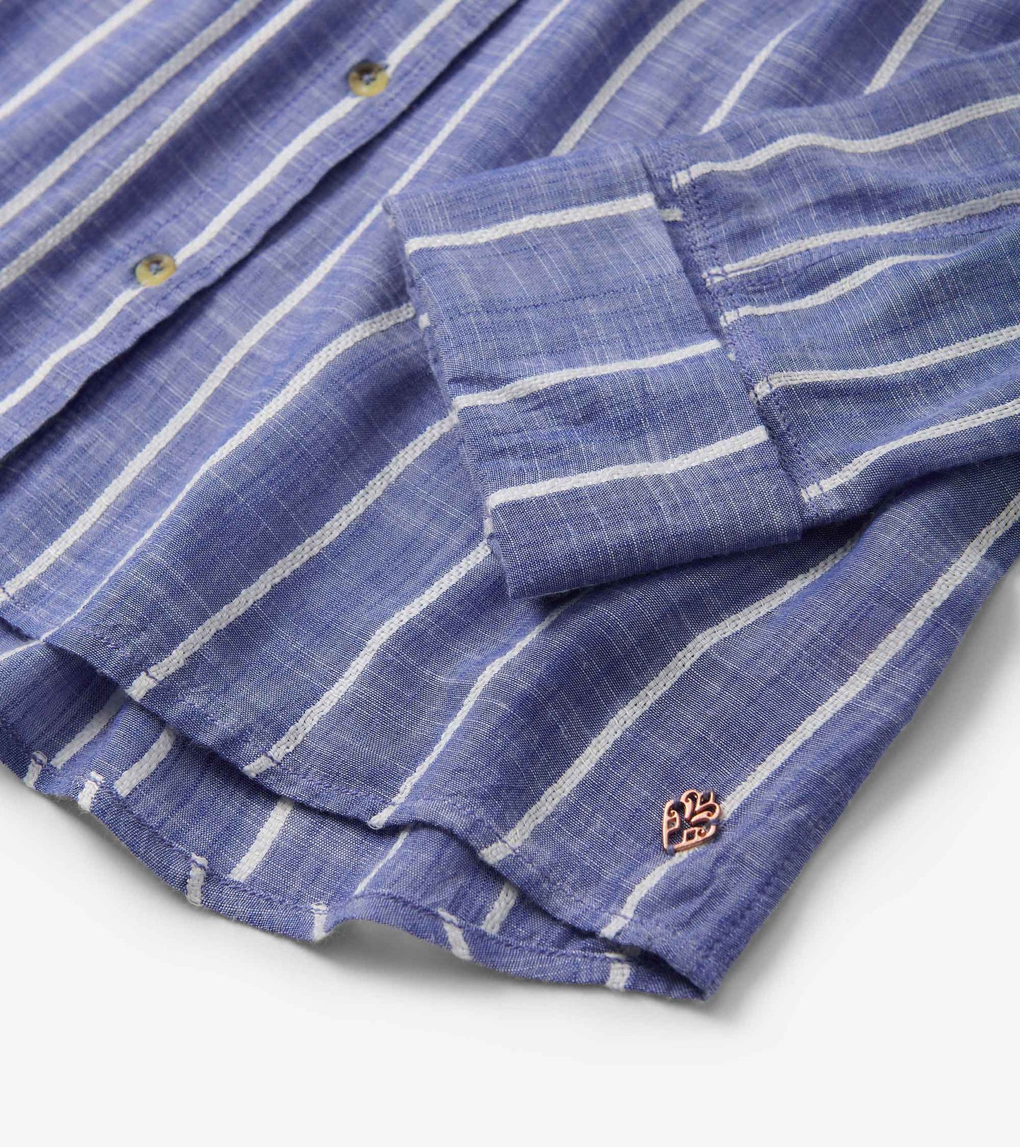 Cindy Blouse - Basket Weave Stripes