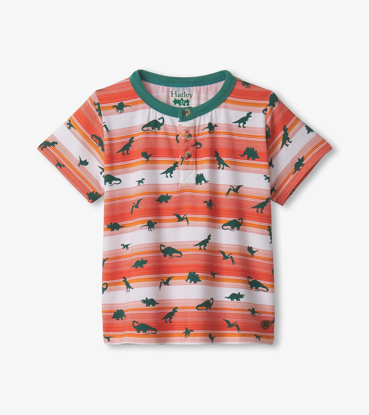 Baby & Toddler Boys Mini Dino Bamboo Henley