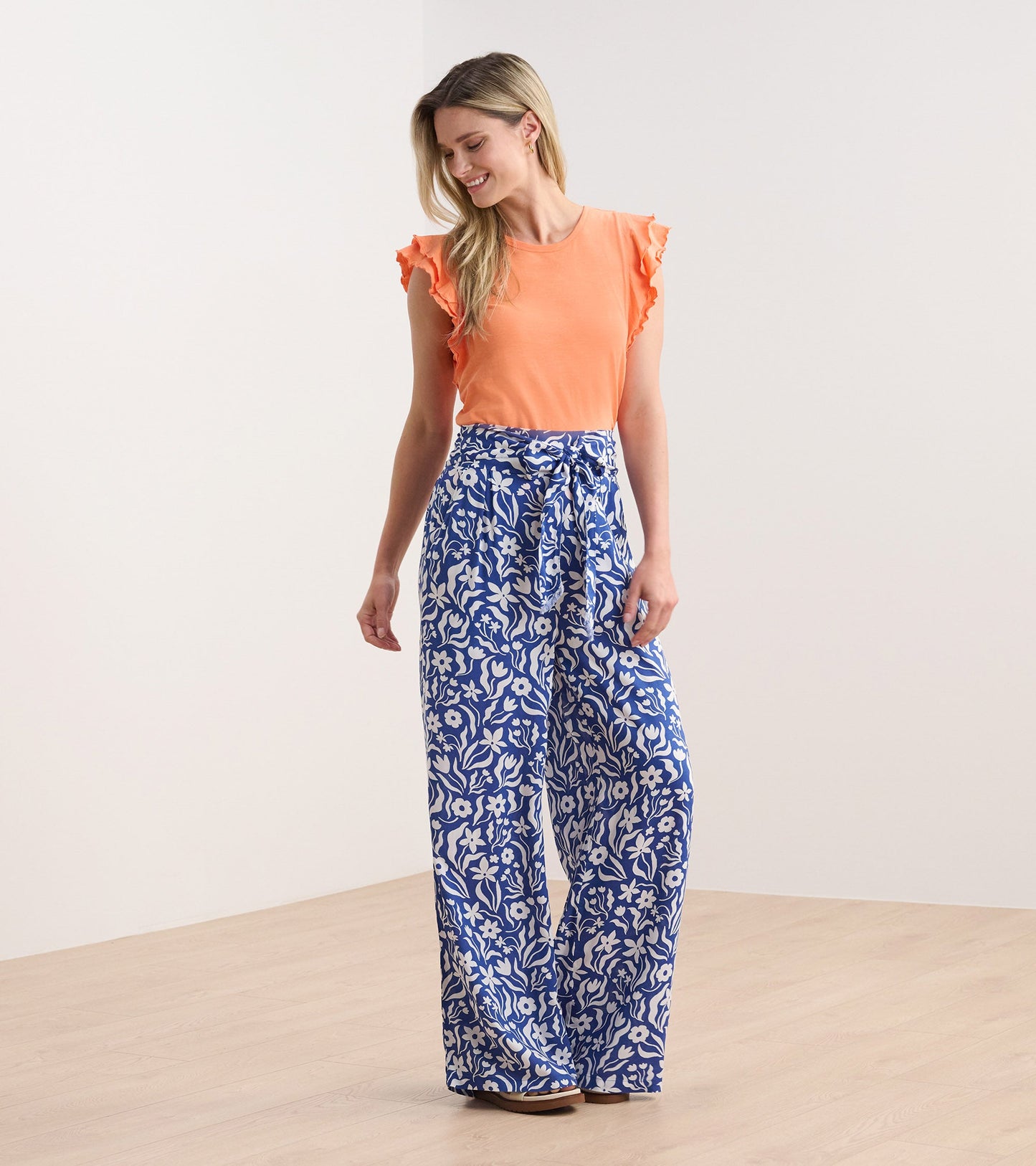Layered Sleeve Tank - Melon