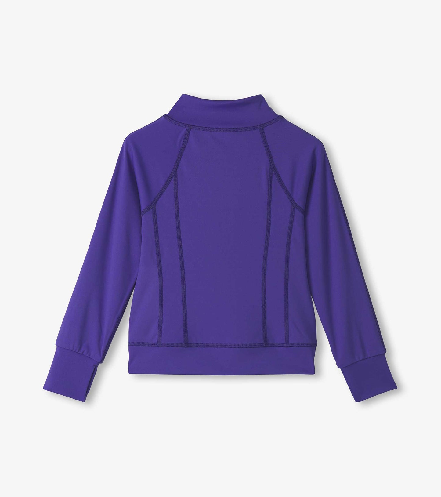 Girls Purple Active Jacket