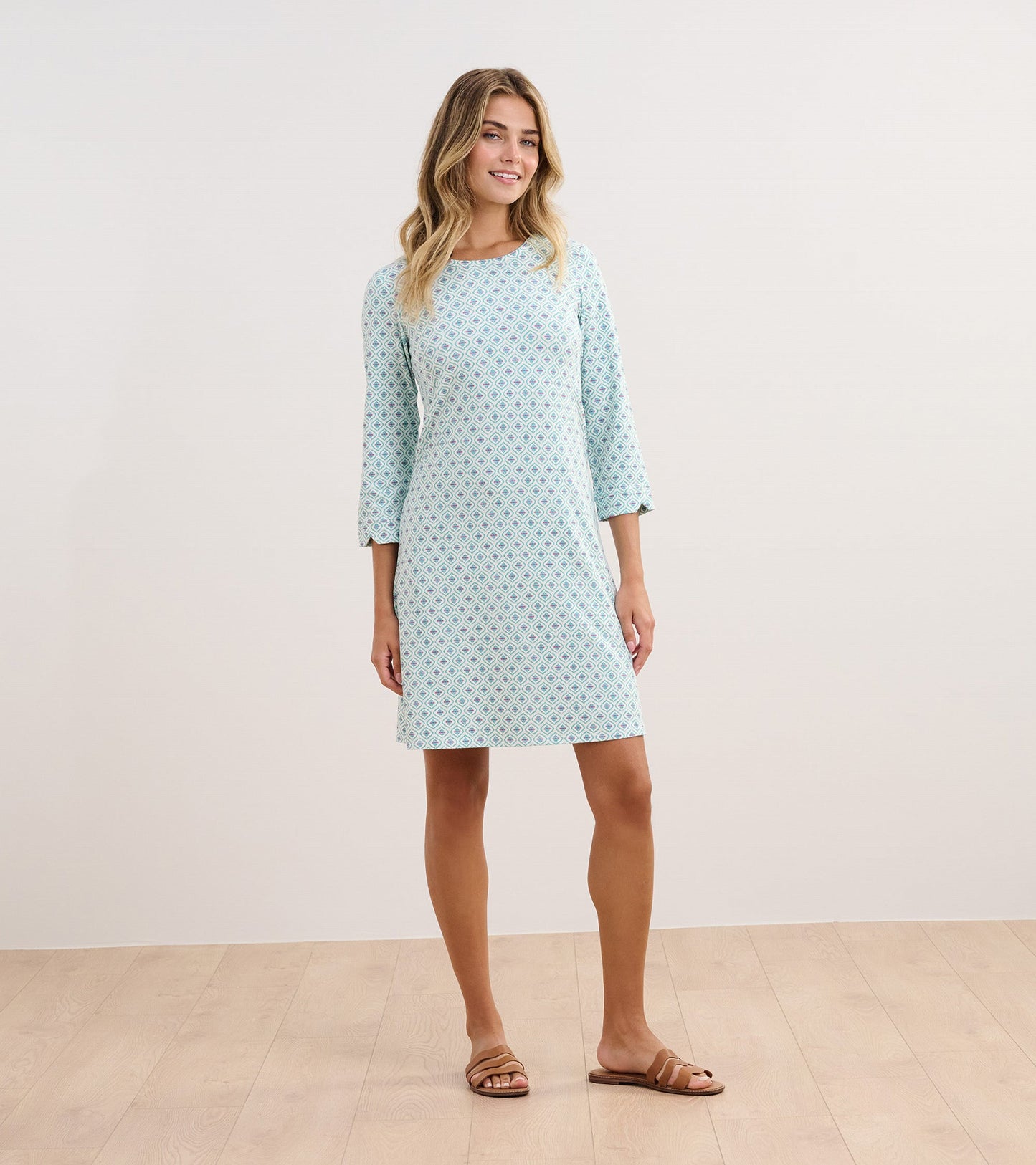 Lily Flare Dress - Painted Petals