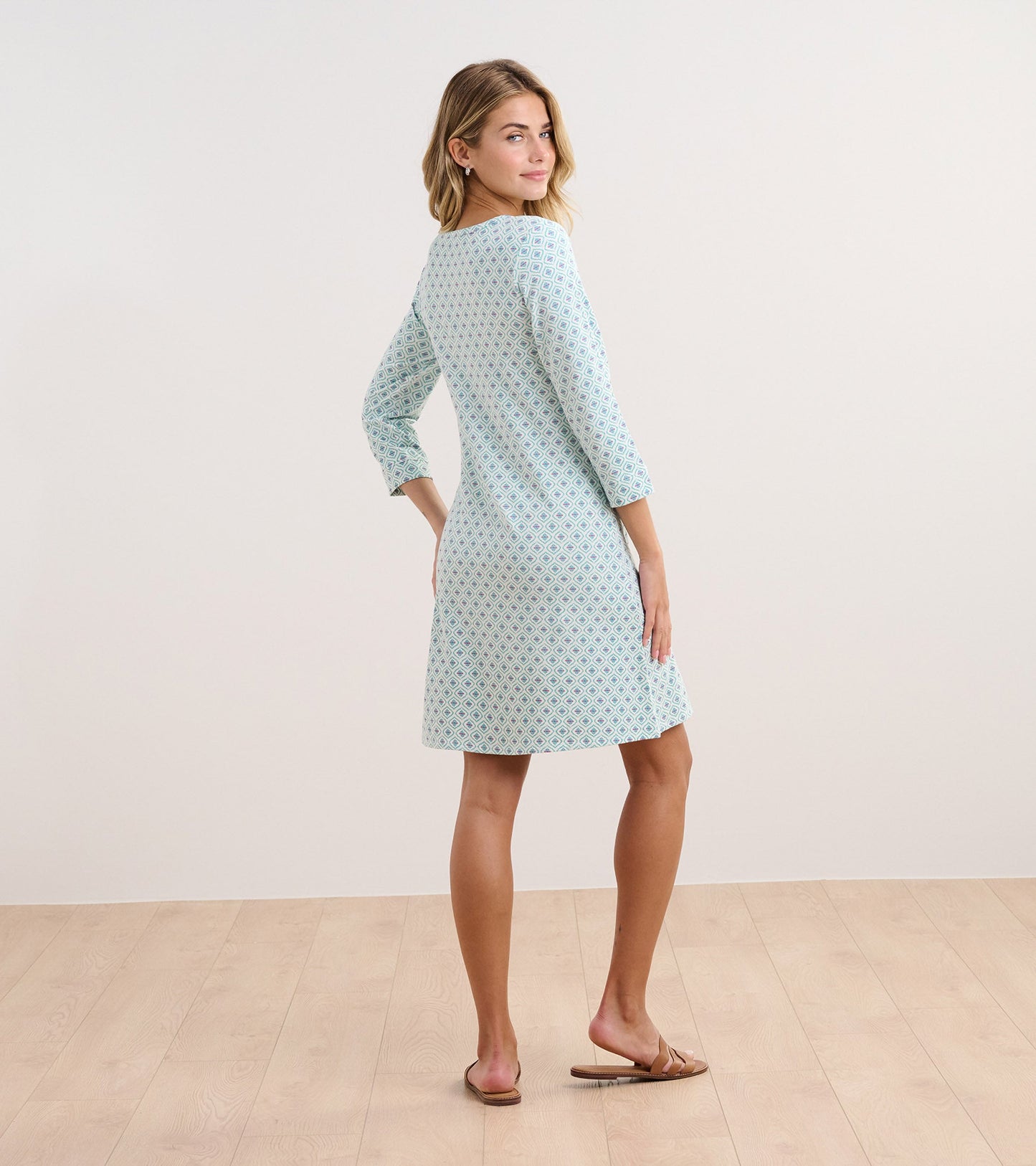 Lily Flare Dress - Painted Petals
