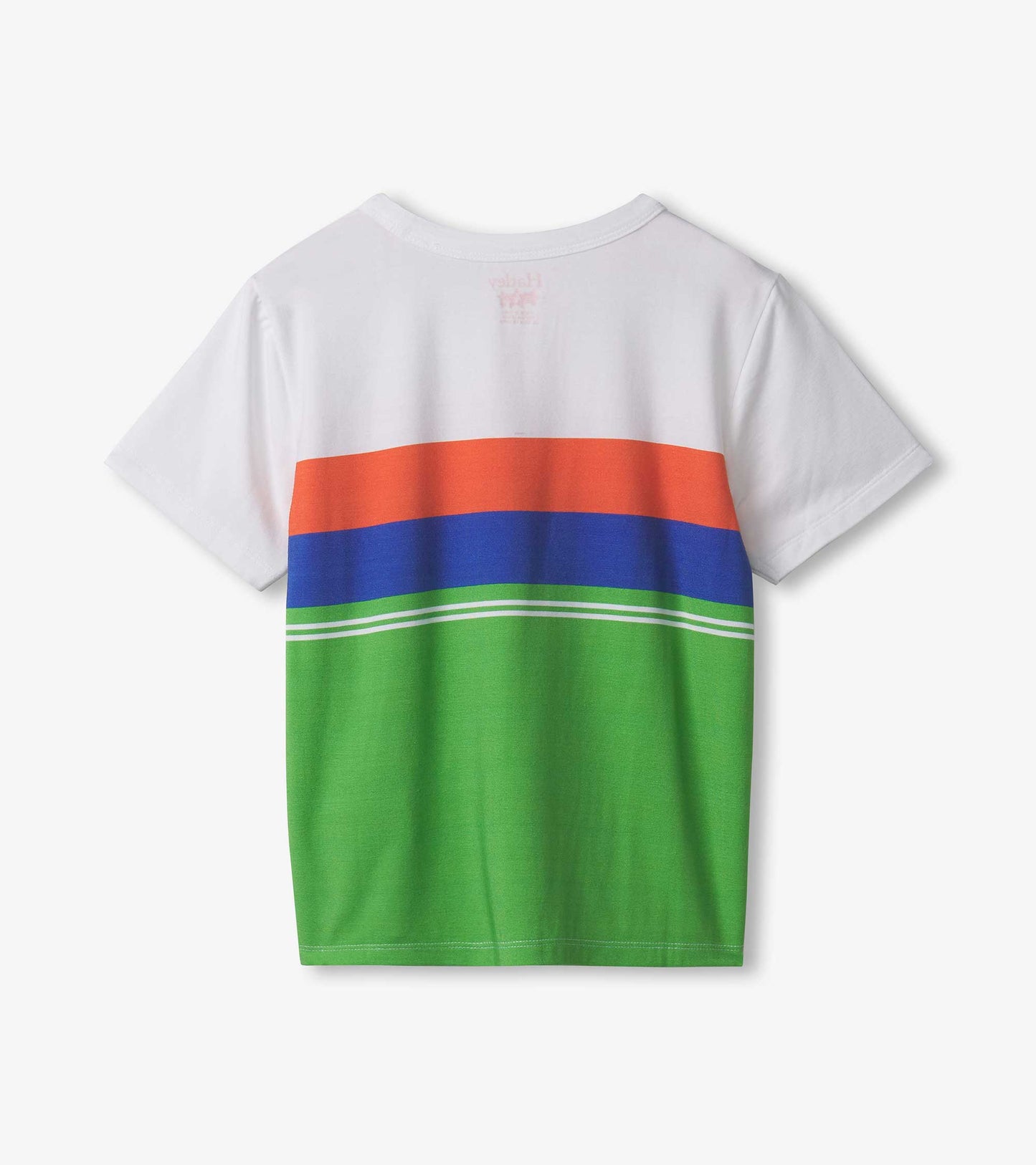 Boys Spring Colour Block Colour Block Bamboo T-Shirt