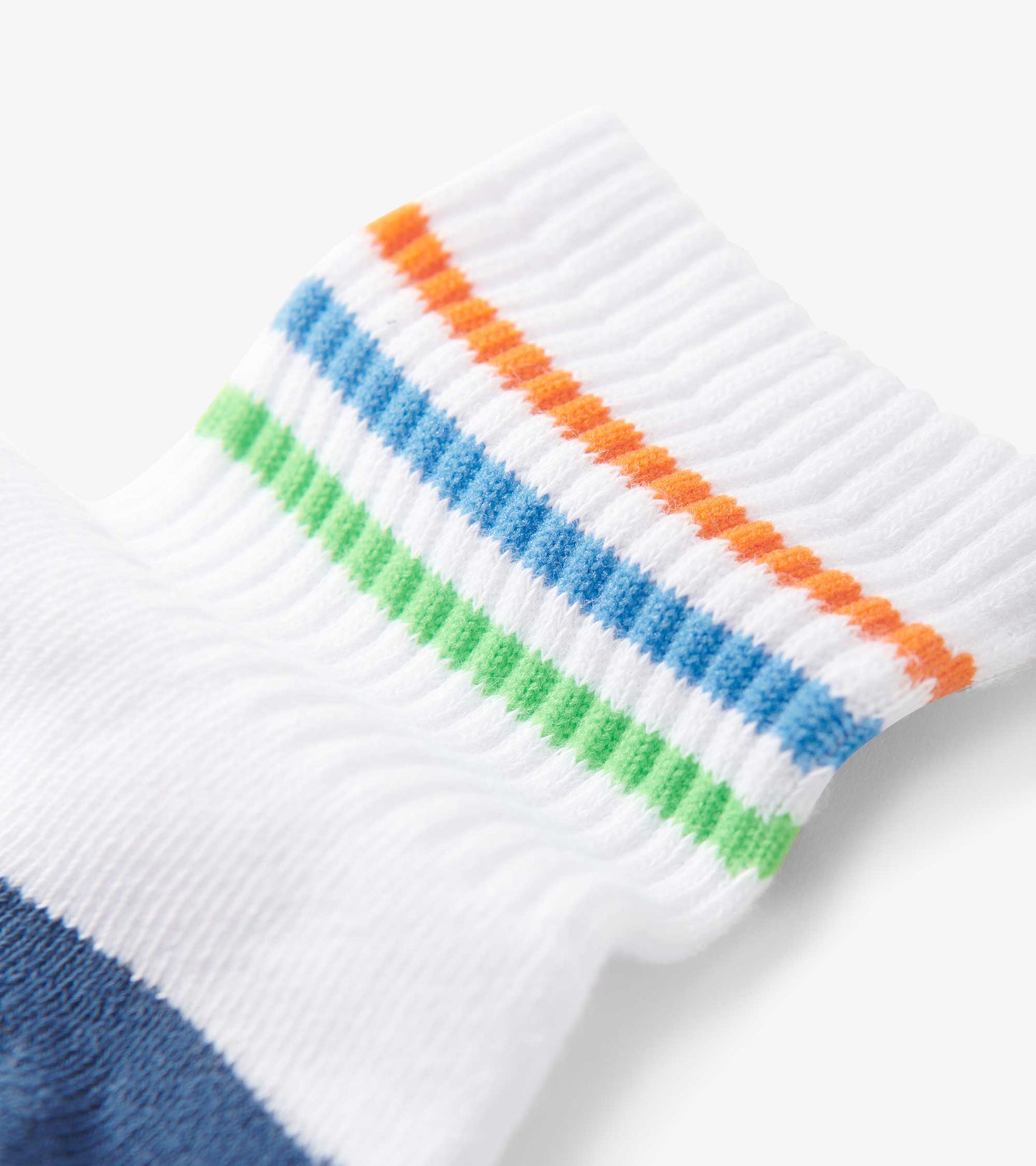 Boys Spring Stripes Crew Socks