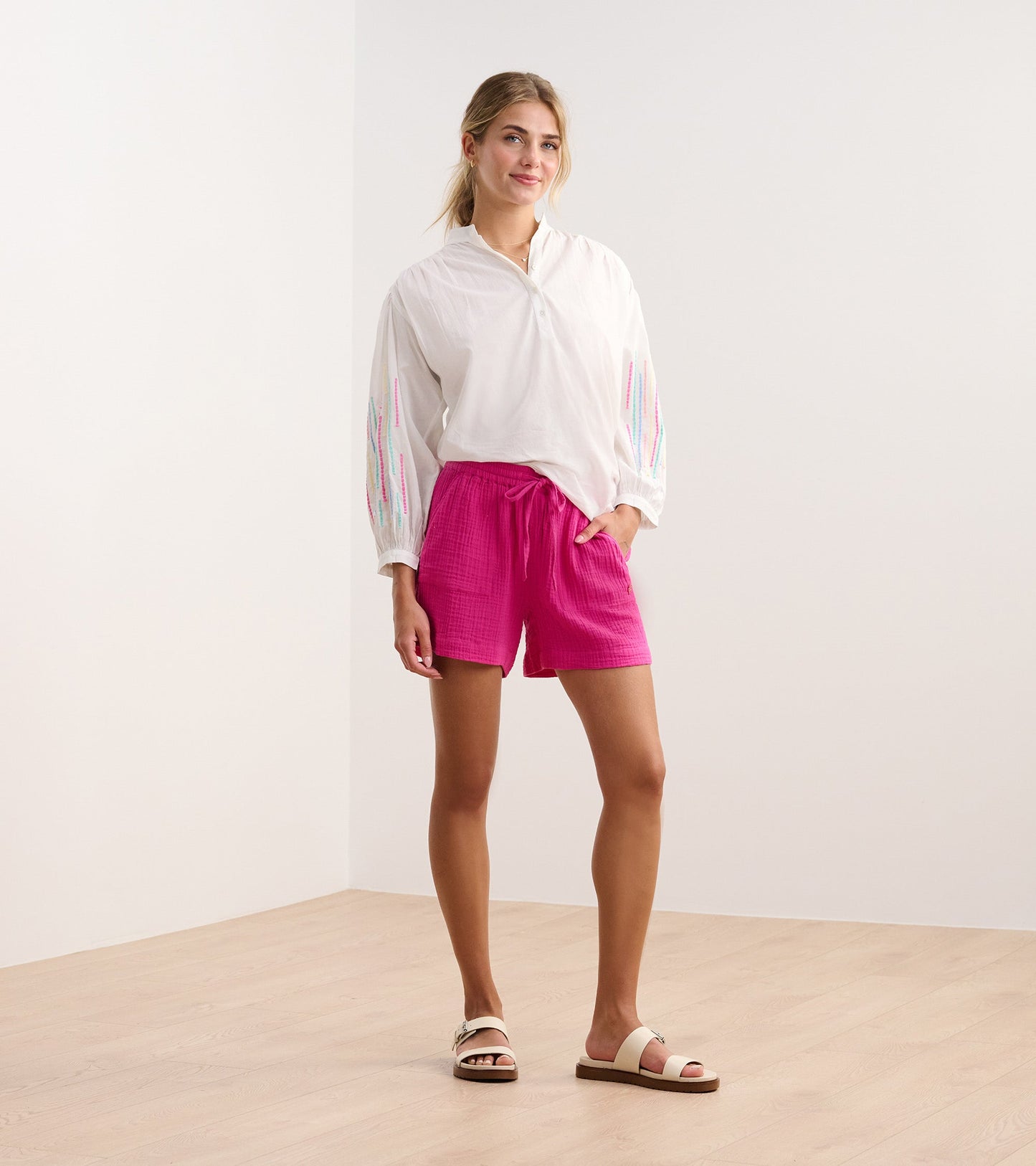 Lexi Tunic - White Gauze
