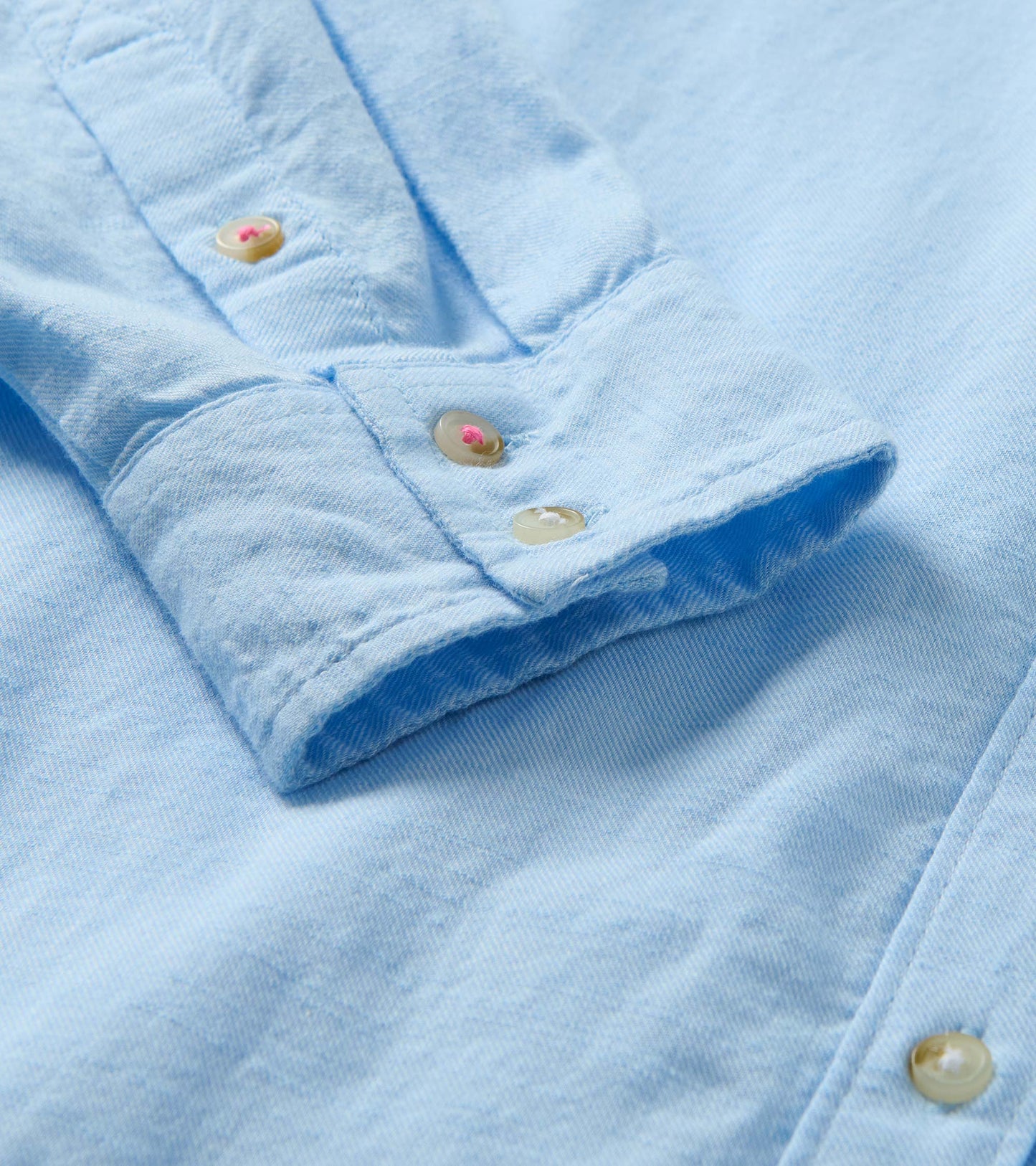 Relaxed Button Down - Light Blue Chambray