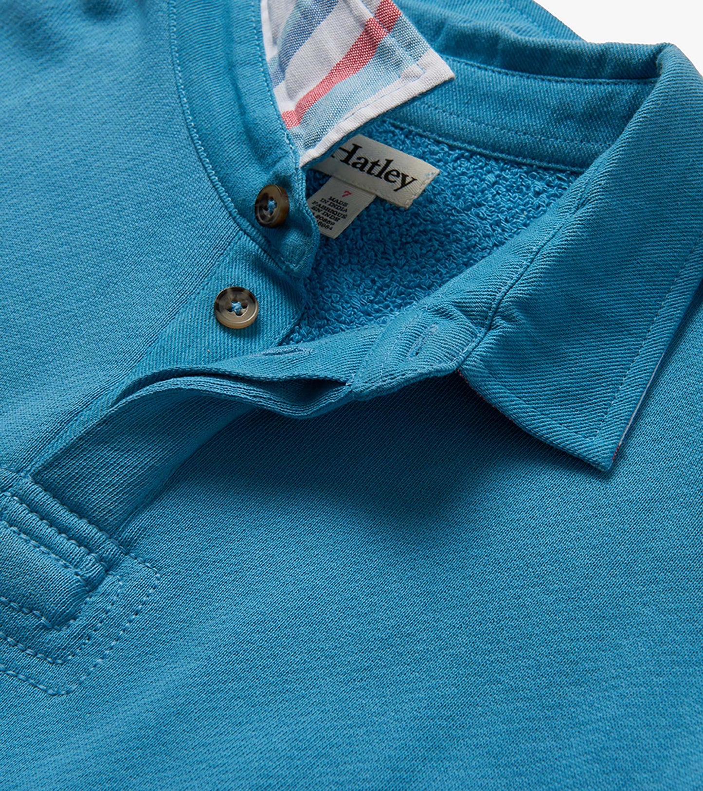 Boys Niagara Blue Rugby Sweatshirt