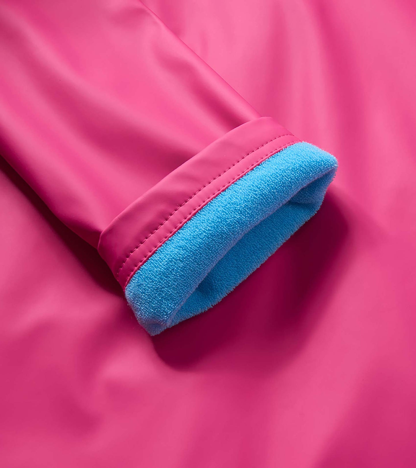 Girls Raspberry Rose Rain Jacket