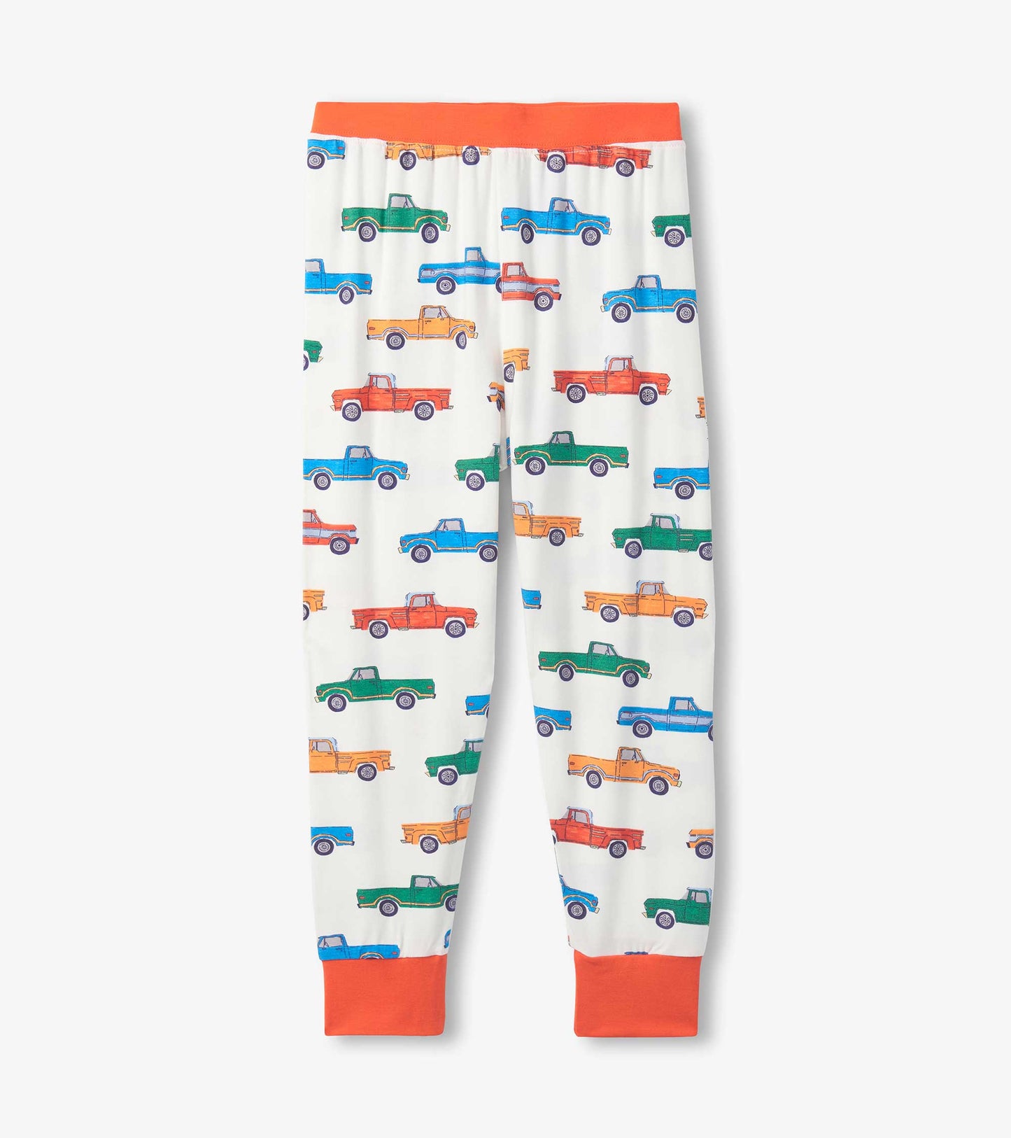 Boys Trucks Bamboo Pajama Set