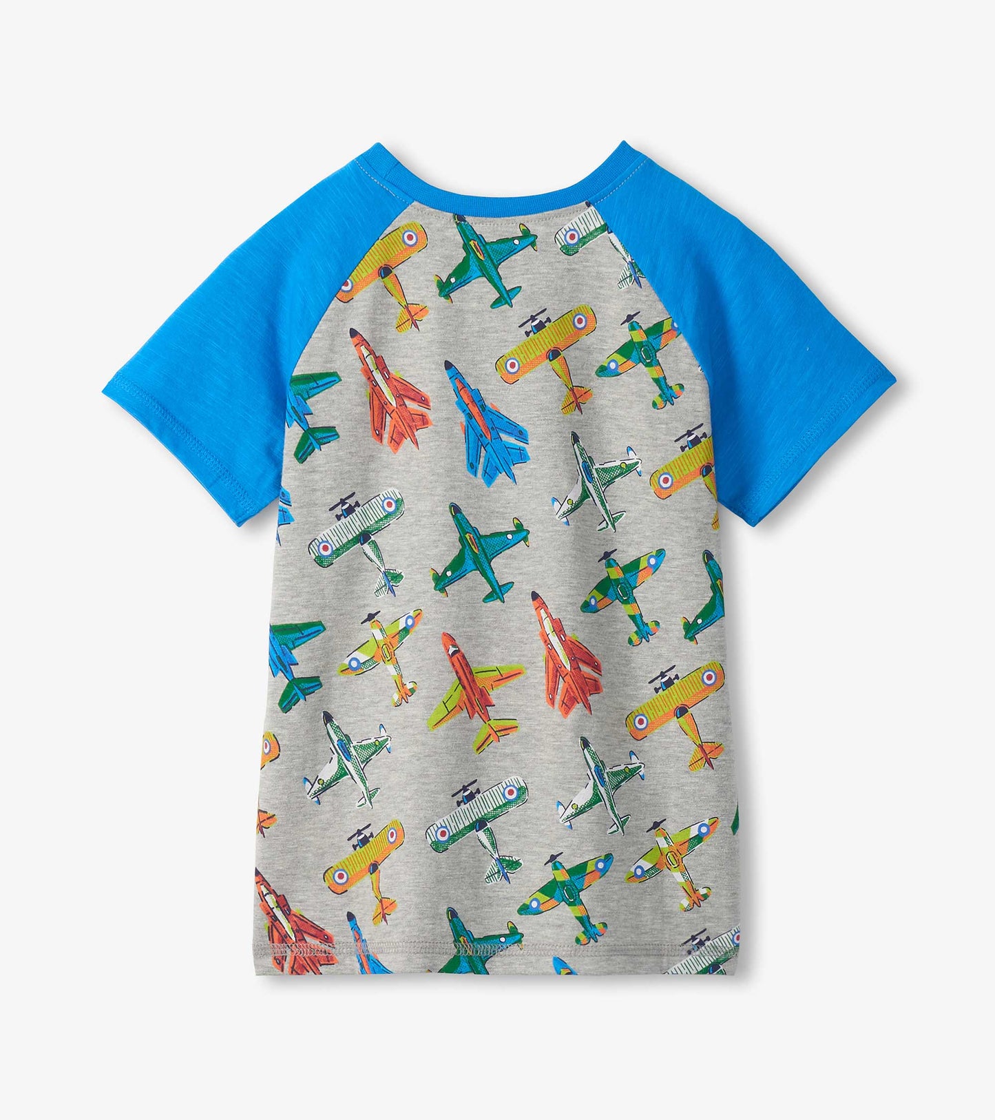 Boys Vintage Aircrafts Raglan T-Shirt