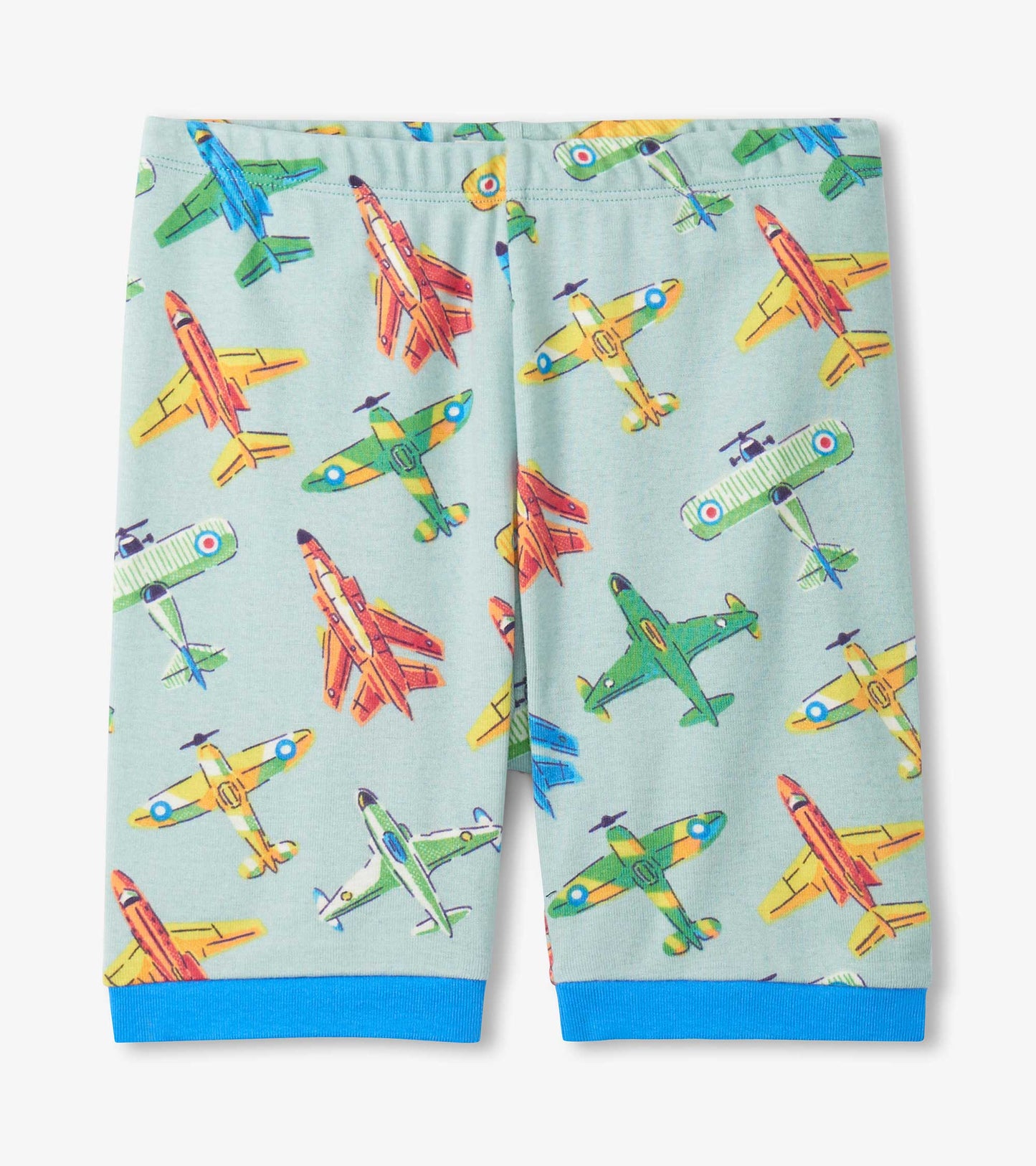 Boys Vintage Aircrafts Cotton Short Pajama Set