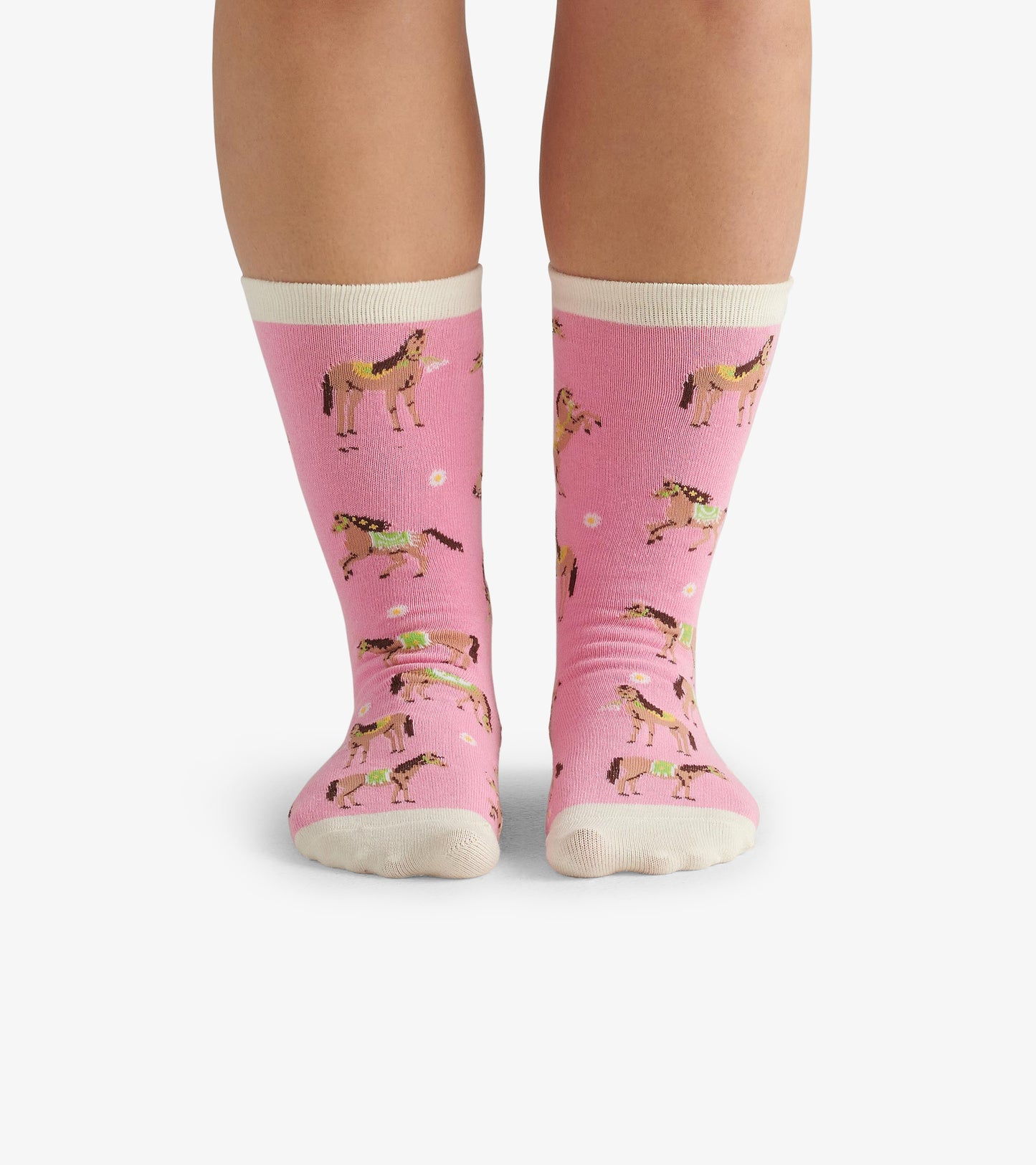 Country Horses Women's Crew Socks