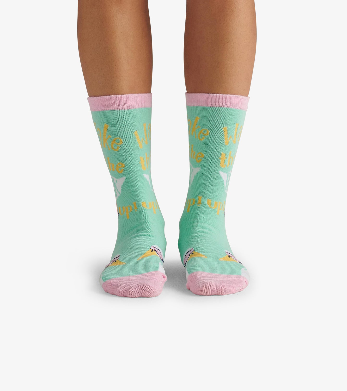 Wake The Duck Up Women's Crew Socks