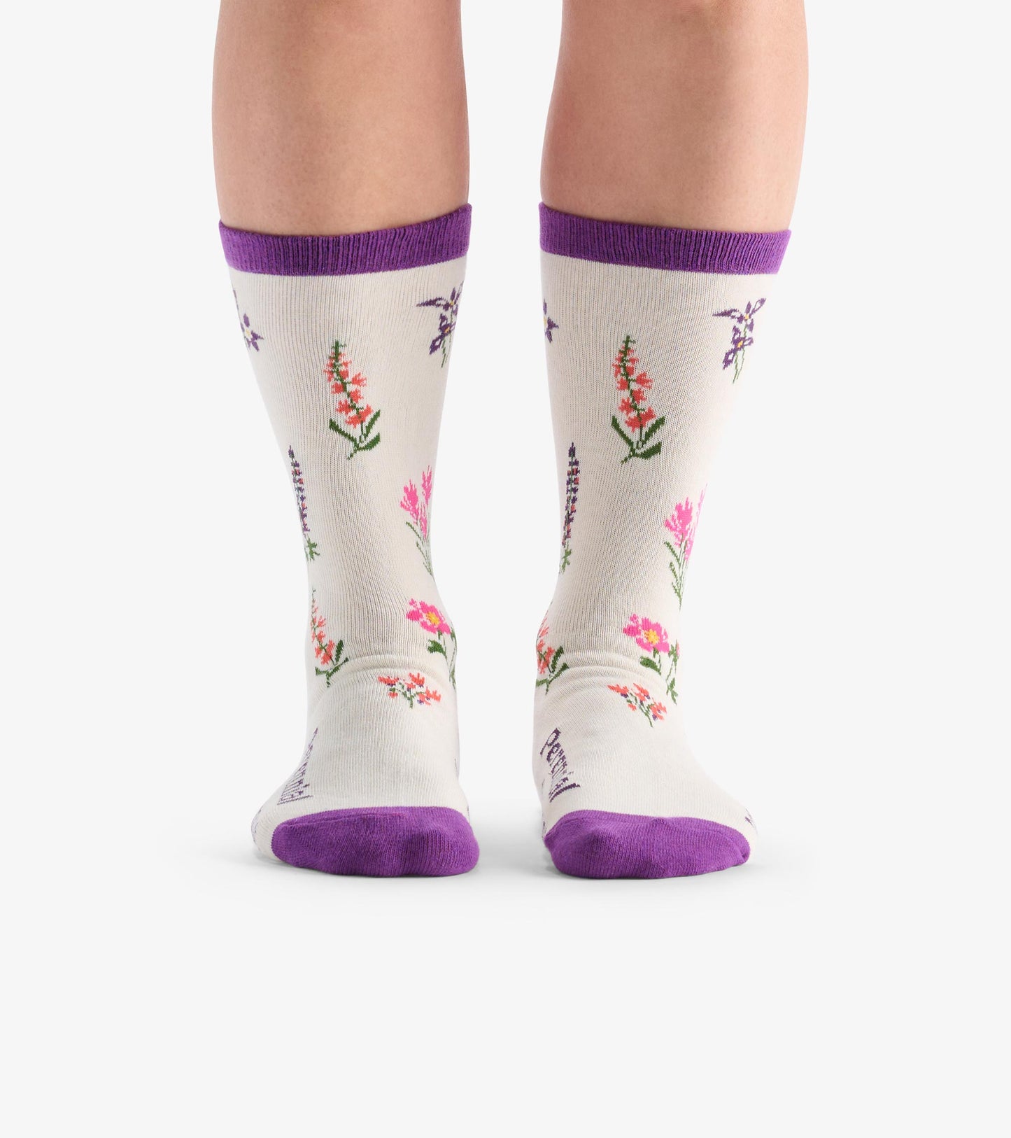 Women's Wildflowers Crew Socks