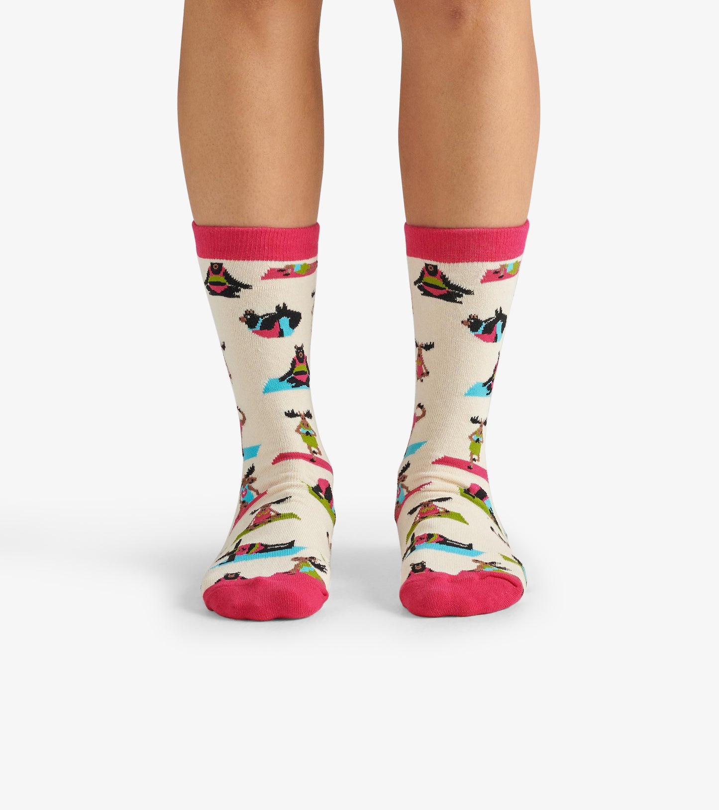 Wild Yoga Women's Crew Socks